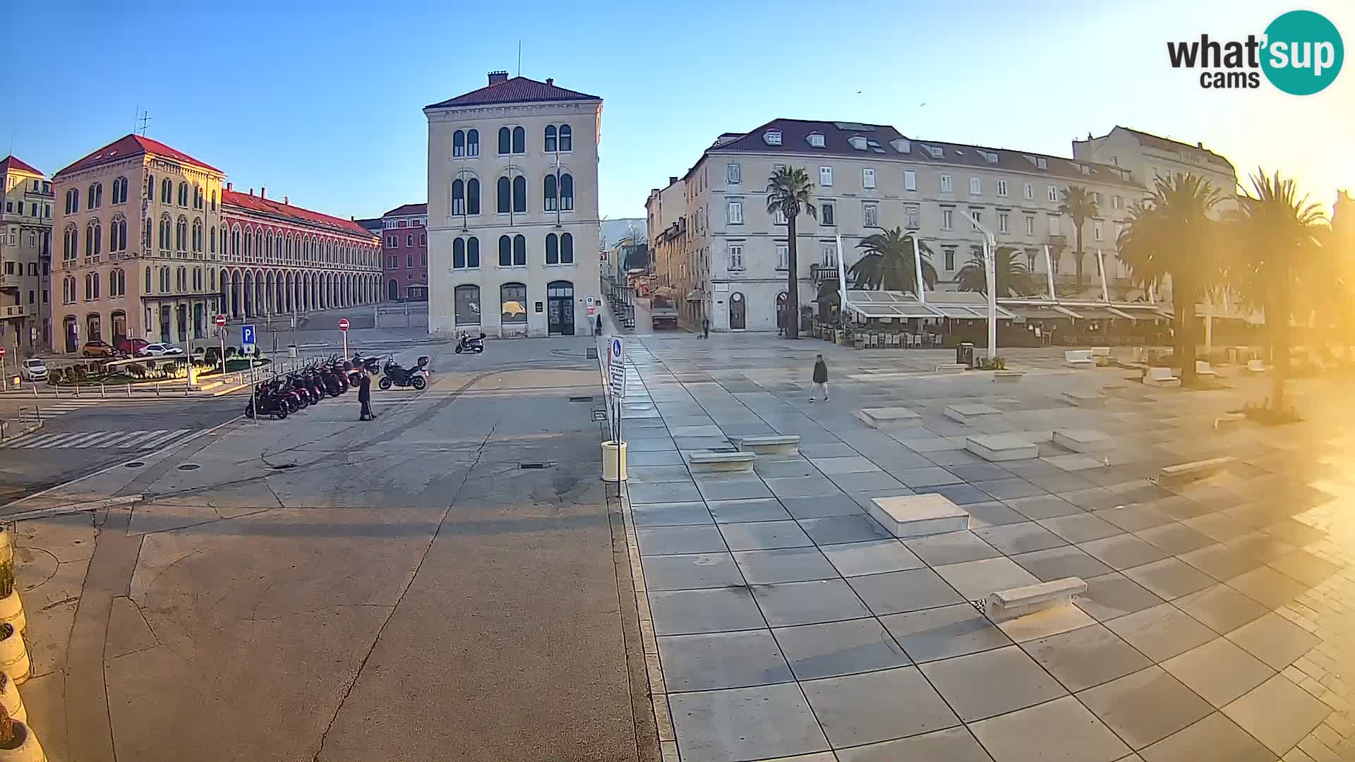 Webcam Spalato Riva – Prokurative | Piazza della Republika