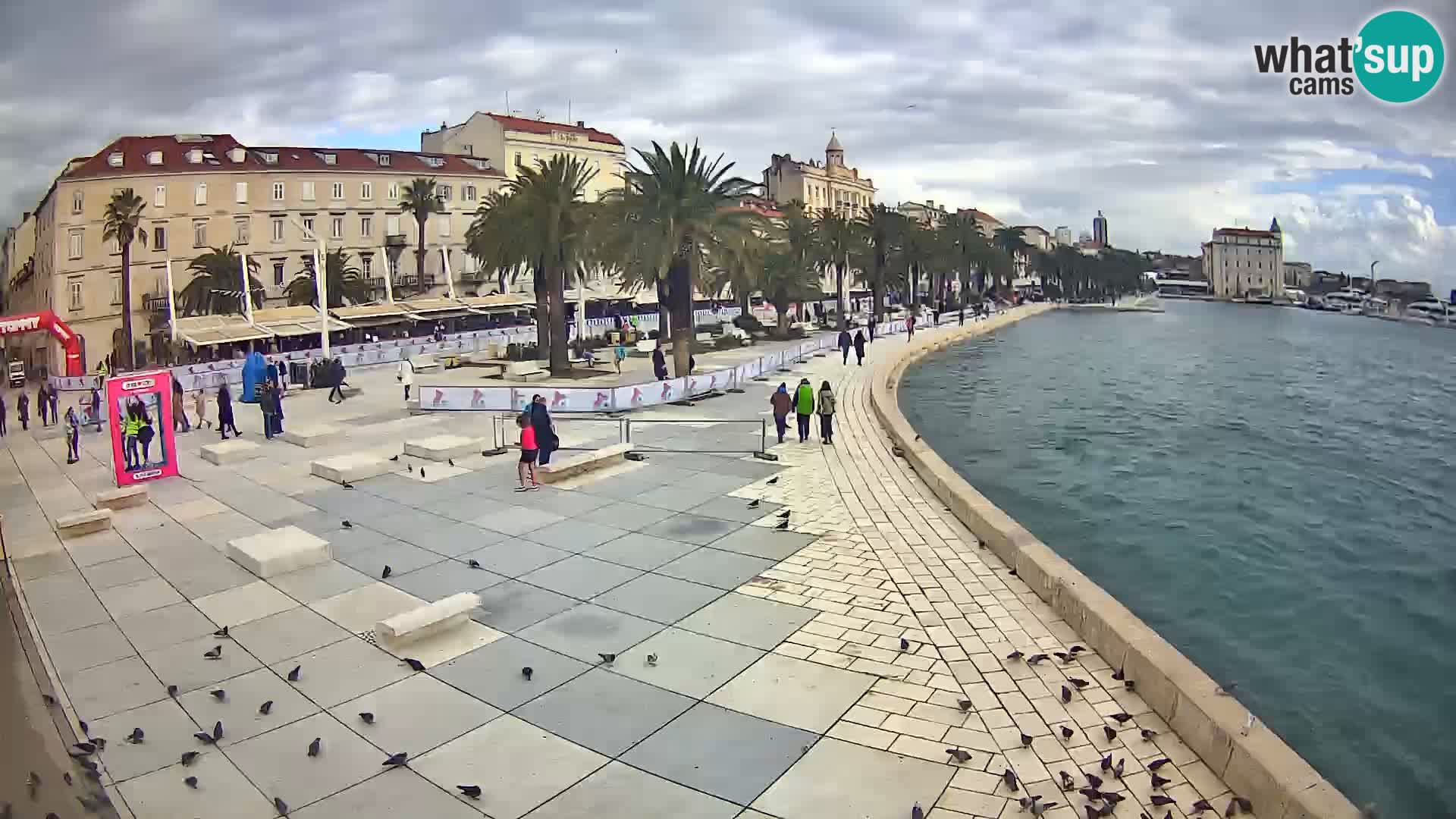 Live kamera Split Riva – Prokurative | Trg Republike