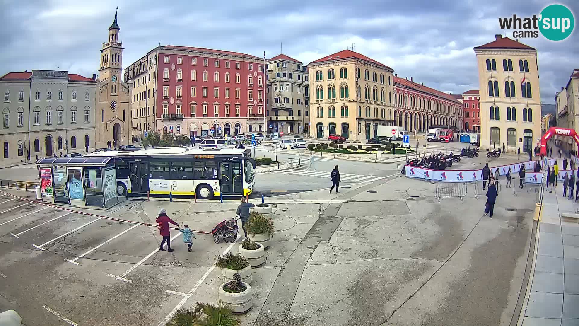 Webcam Split Riva – Prokurative | Plaza de la República