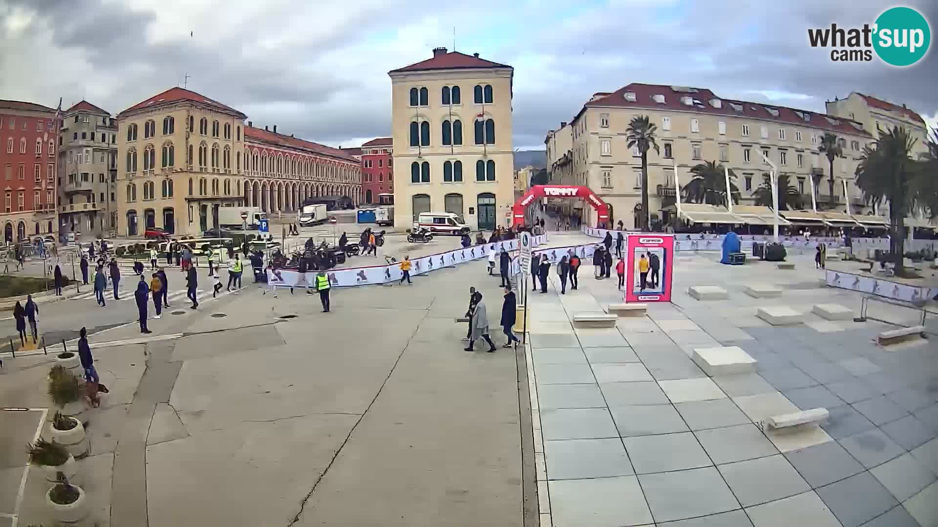 Webcam Split Riva – Prokurative | Trg Republike