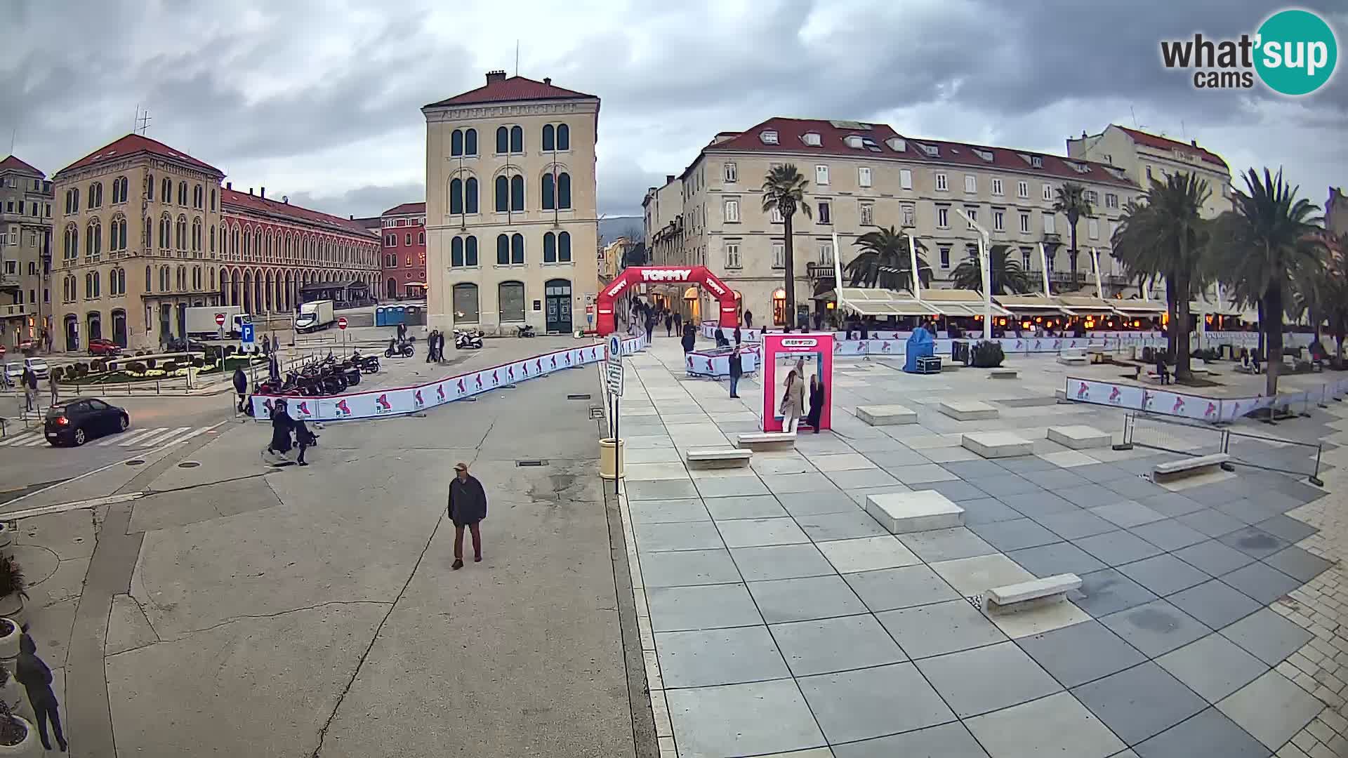 Webcam Split Riva – Prokurative | Plaza de la República