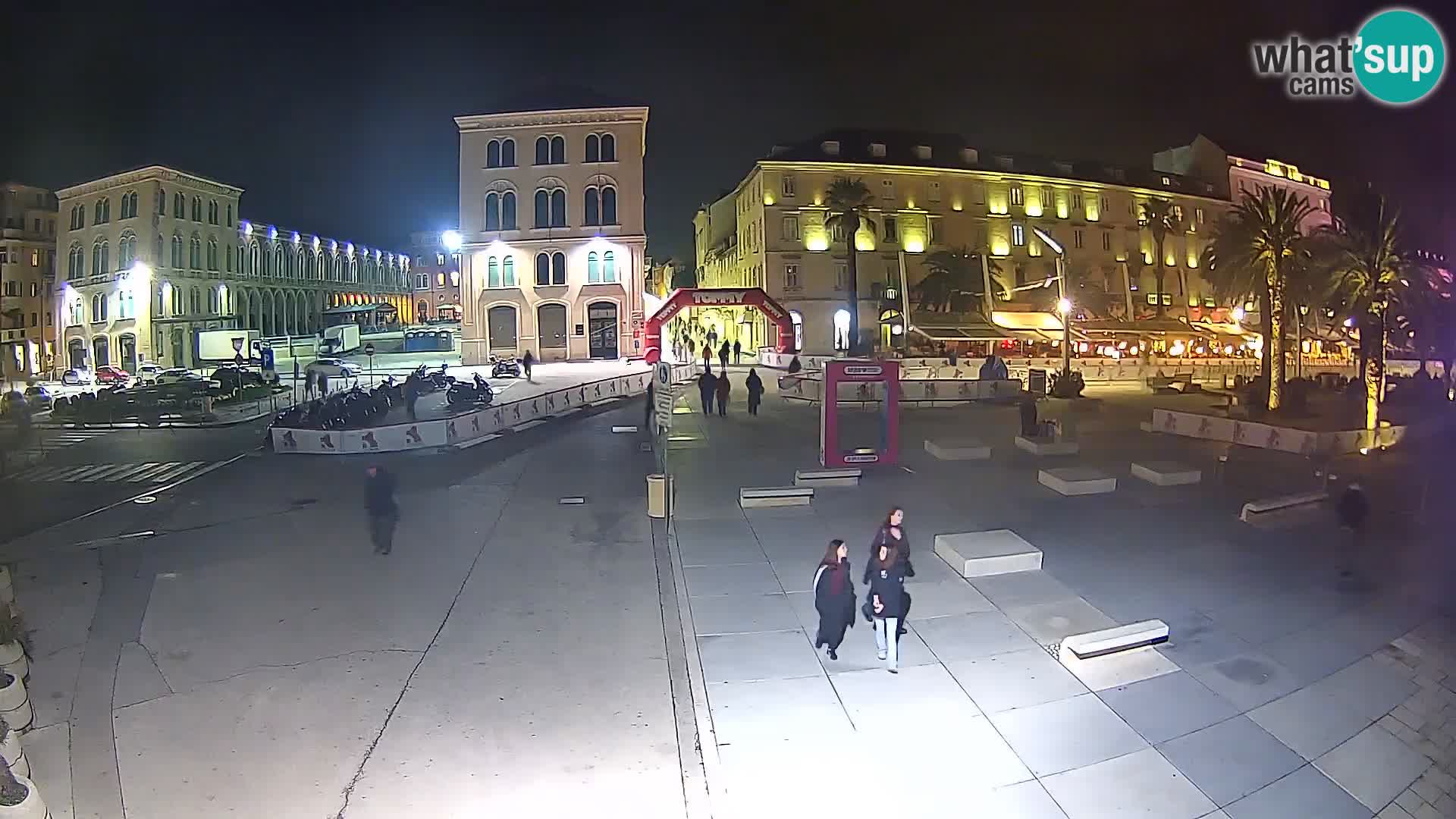 Webcam Spalato Riva – Prokurative | Piazza della Republika
