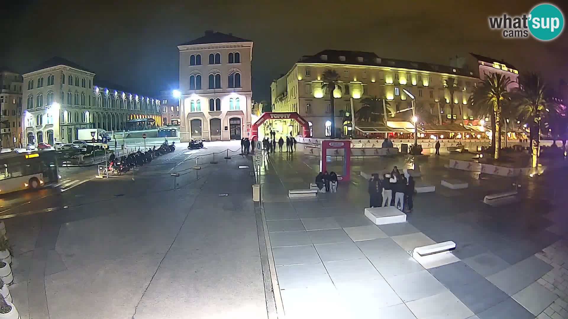 Webcam Split Riva – Prokurative | Trg Republike