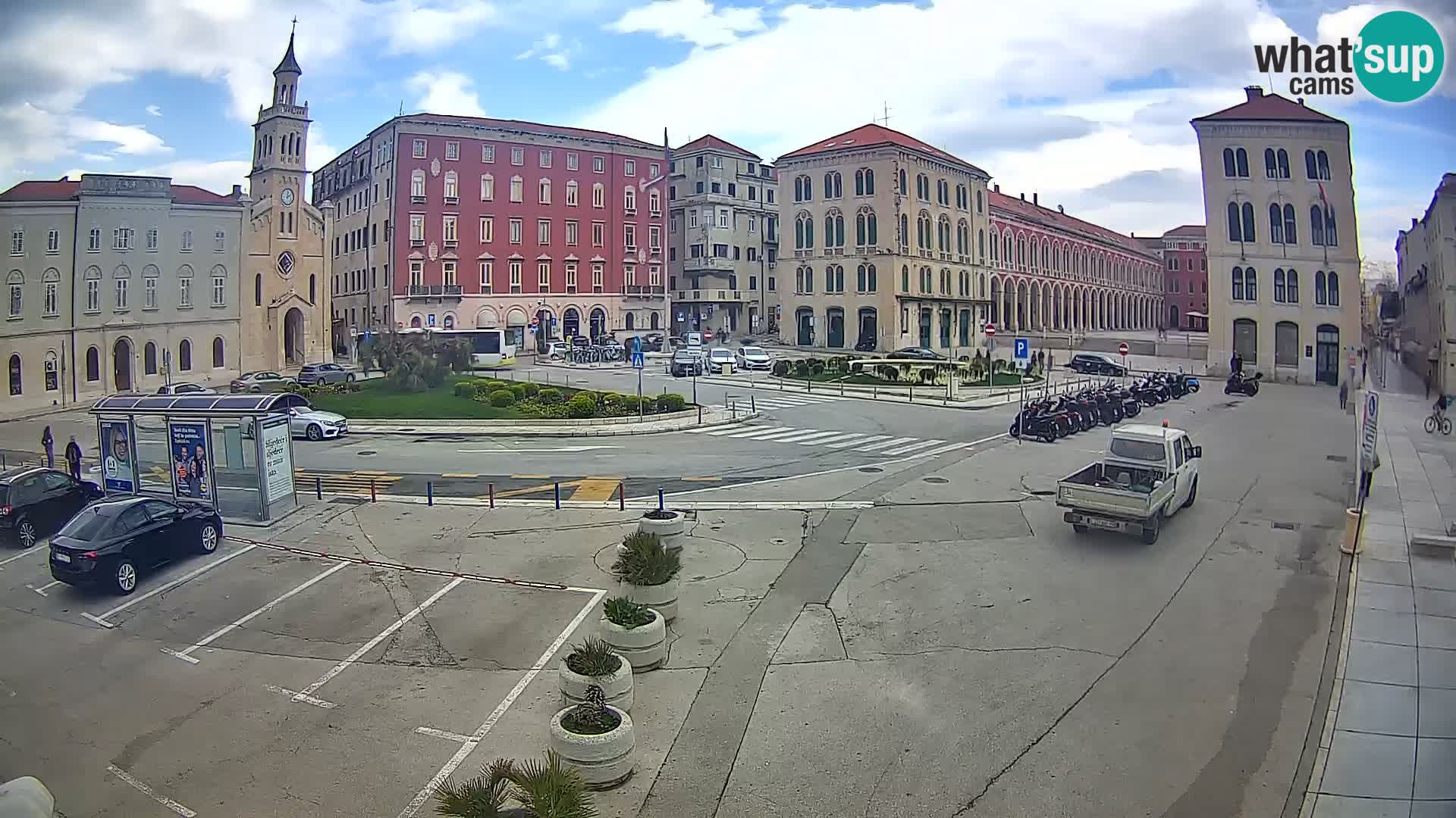 Webcam Spalato Riva – Prokurative | Piazza della Republika
