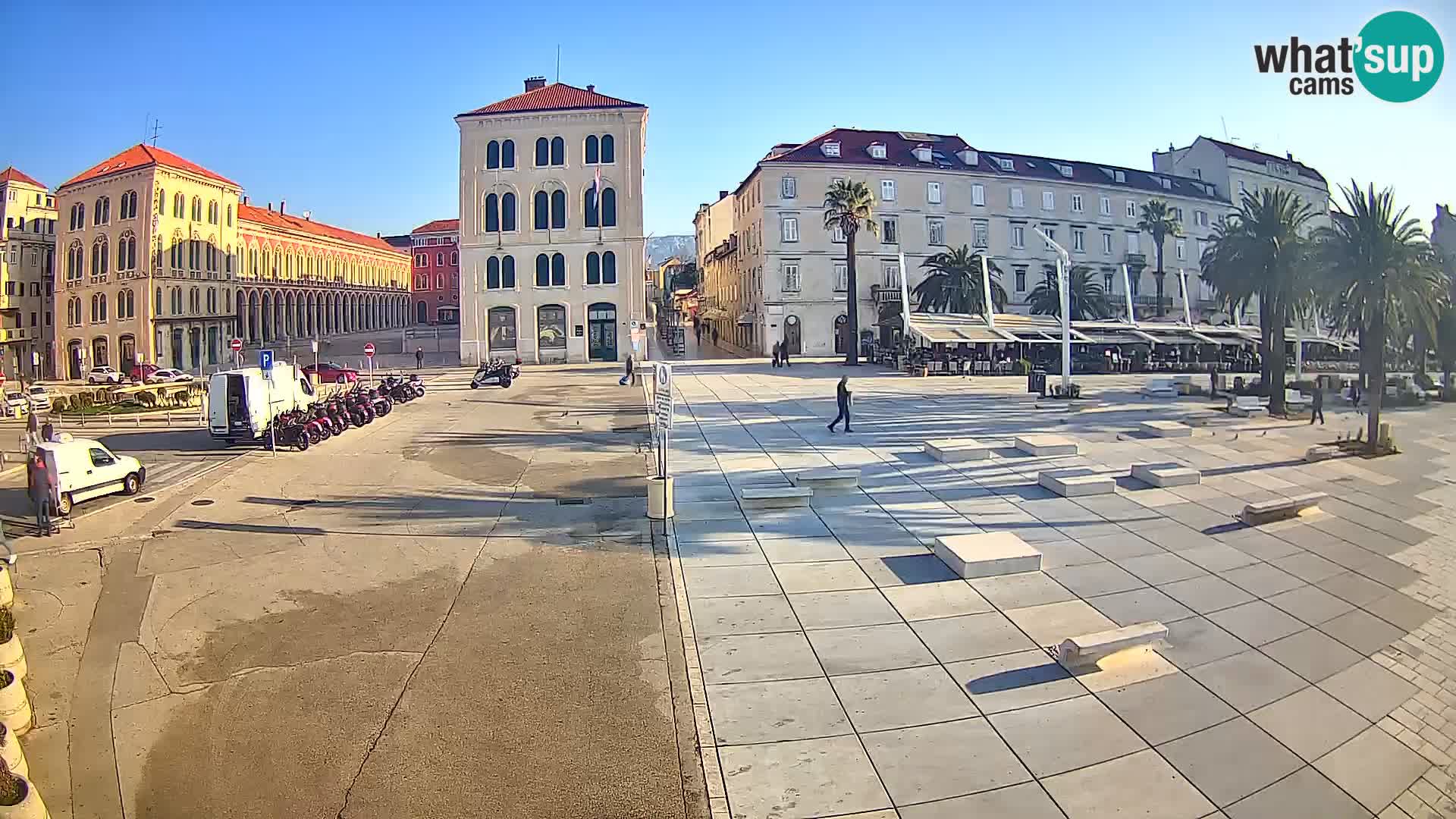 Live kamera Split Riva – Prokurative | Trg Republike