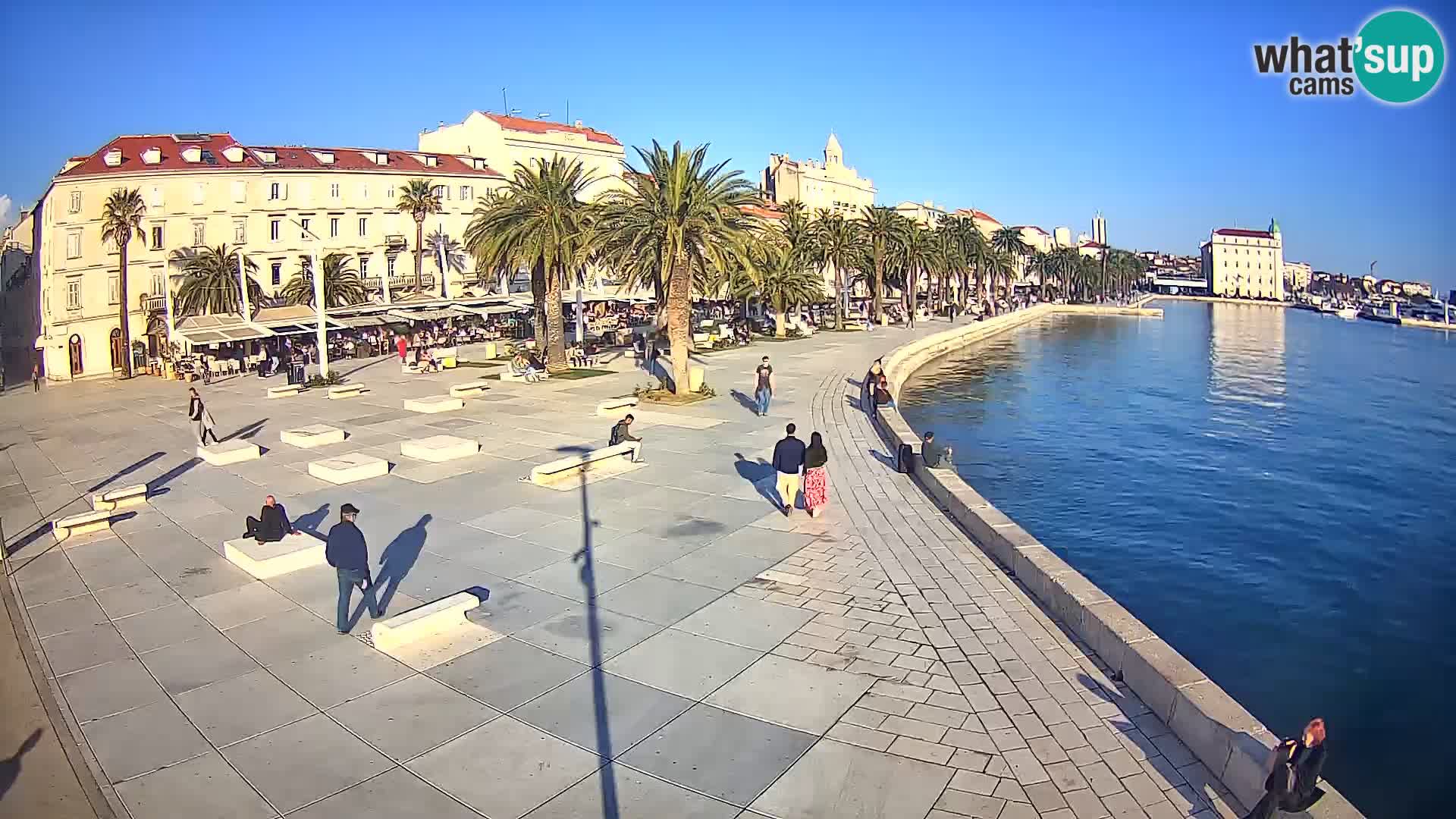 Webcam Split Riva – Prokurative | Plaza de la República