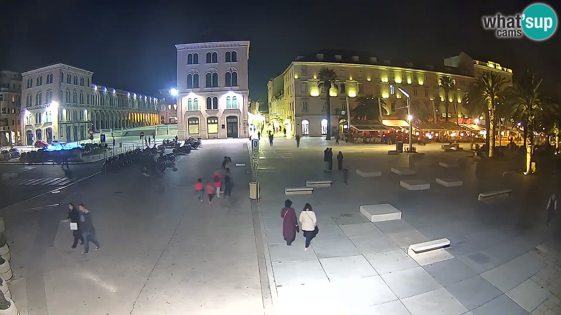 Webcam Spalato Riva – Prokurative | Piazza della Republika