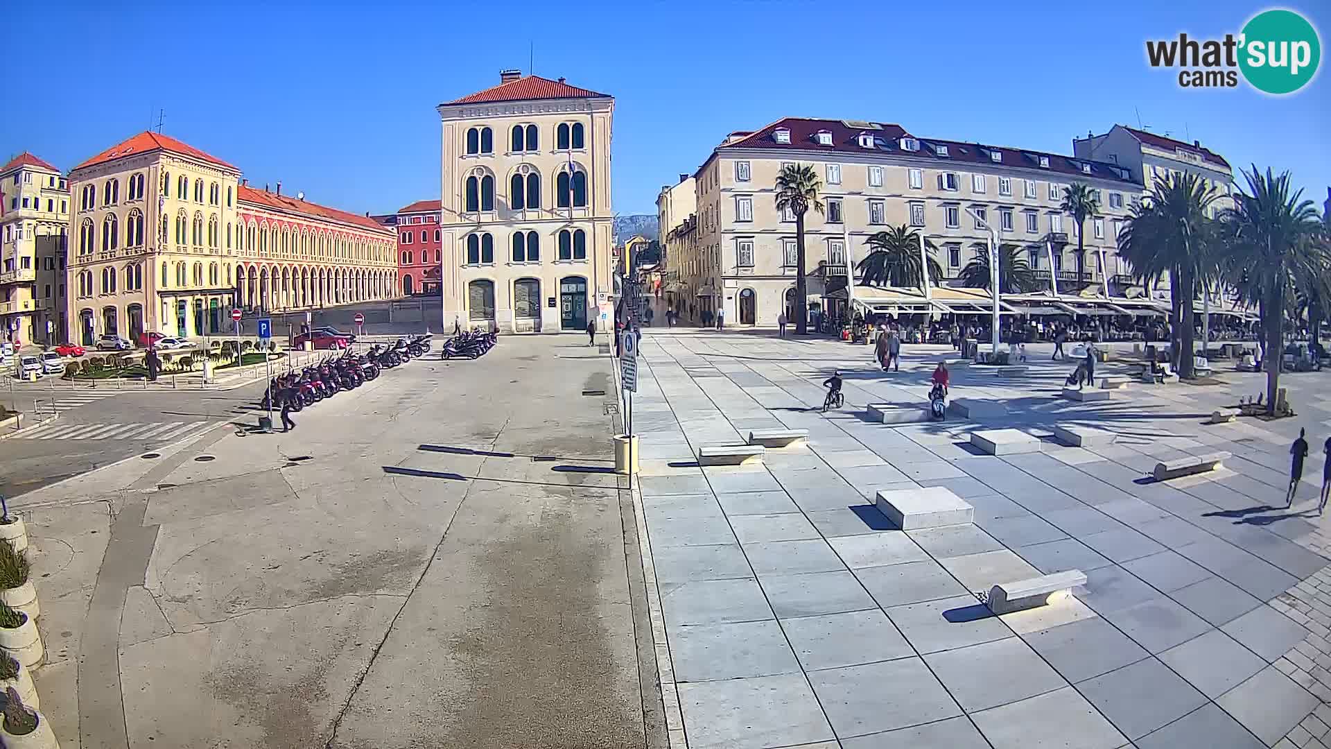 Split kamera Riva – Prokurative | Trg Republike