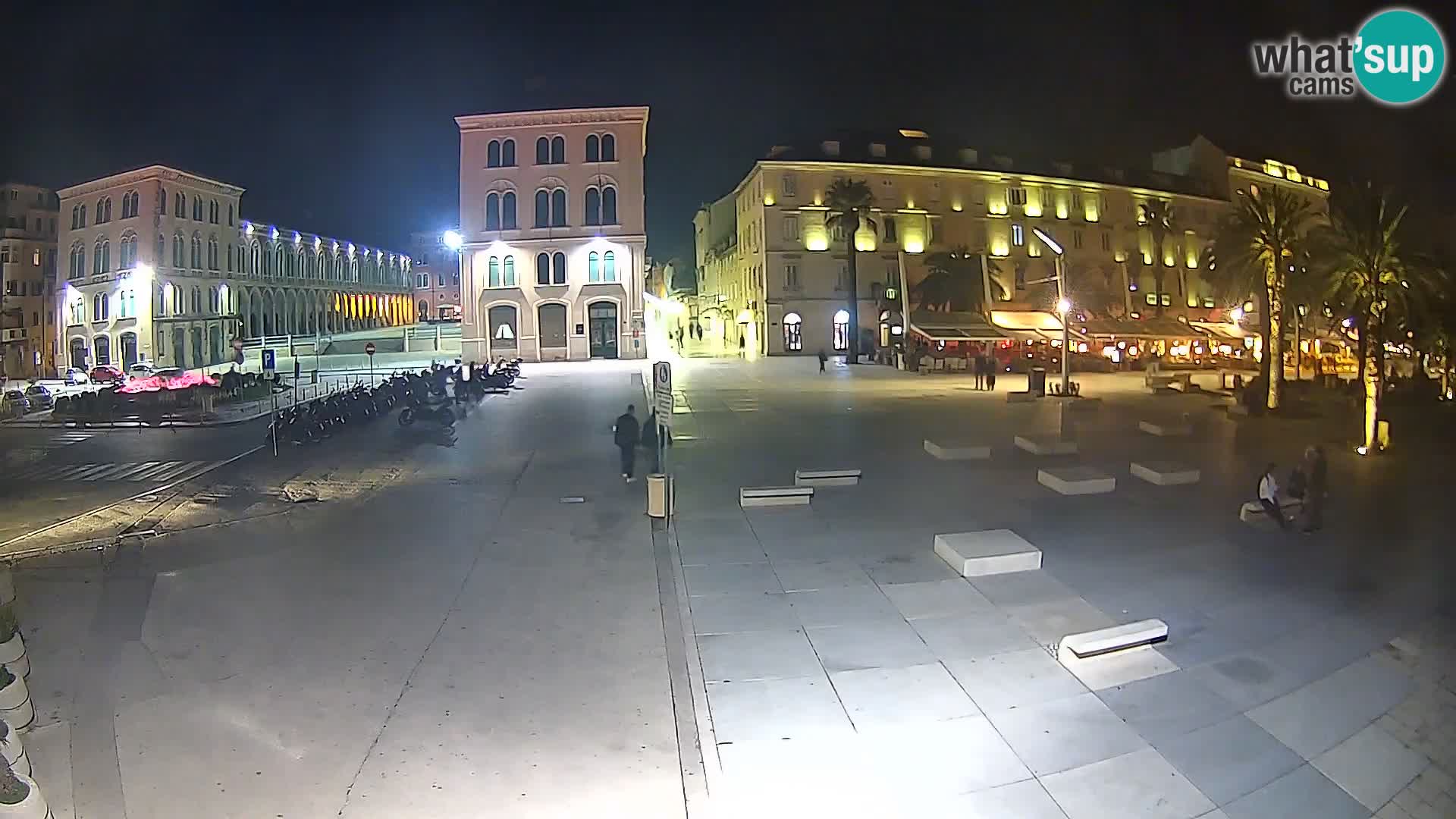 Webcam Split Riva – Prokurative | Trg Republike