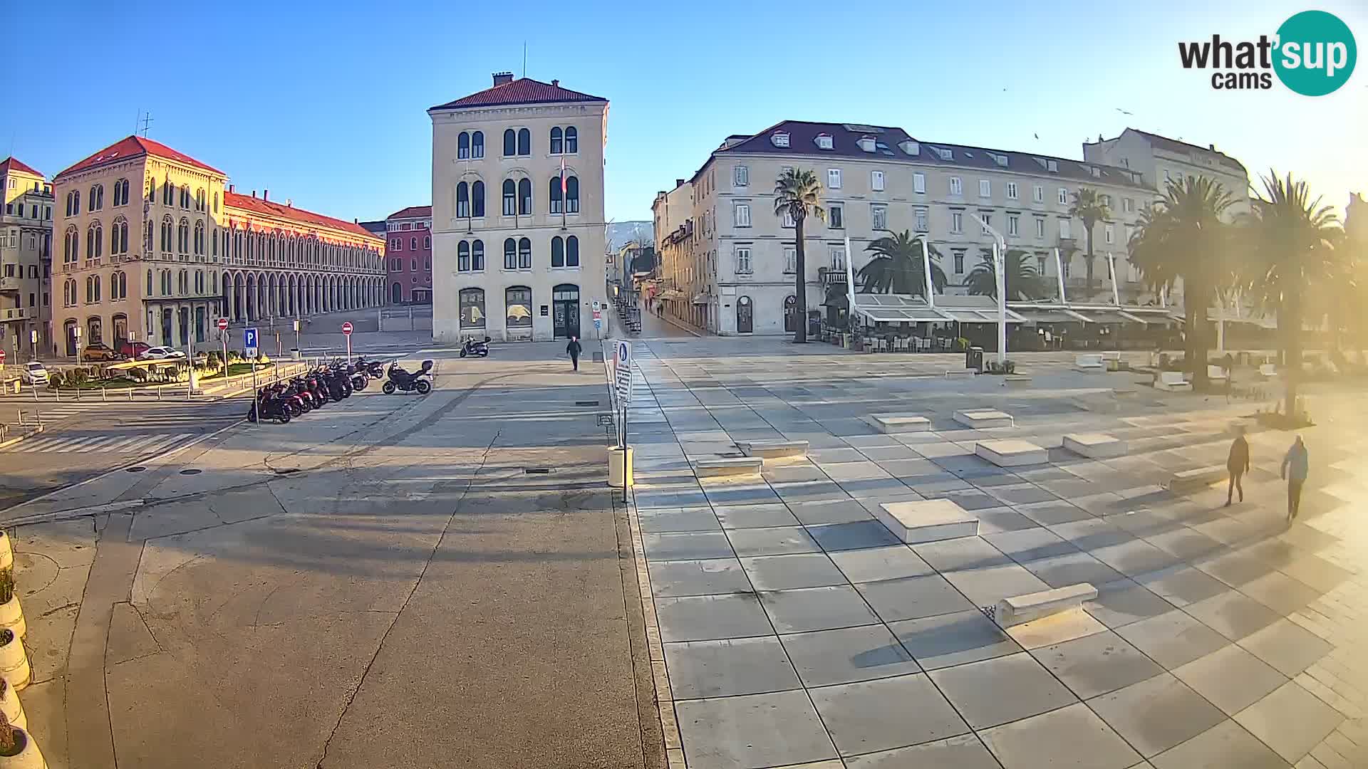 Split kamera Riva – Prokurative | Trg Republike