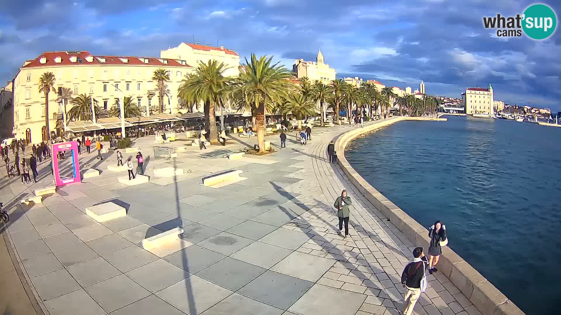 Webcam Split Riva – Prokurative | Trg Republike