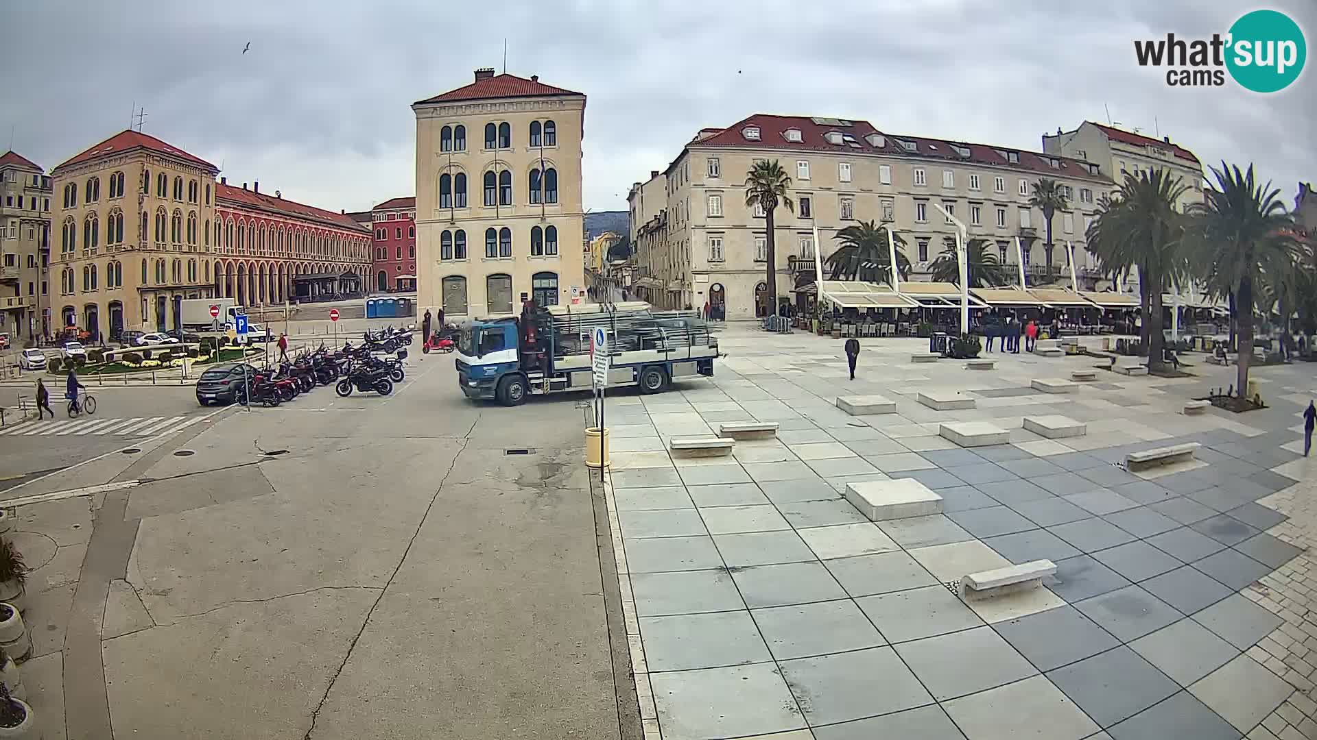 Webcam Split Riva – Prokurative | Trg Republike