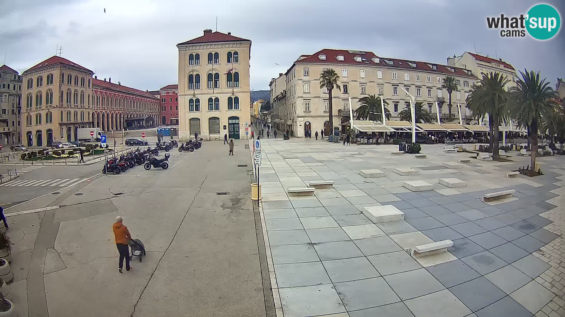 Webcam Split Riva – Prokurative | Trg Republike