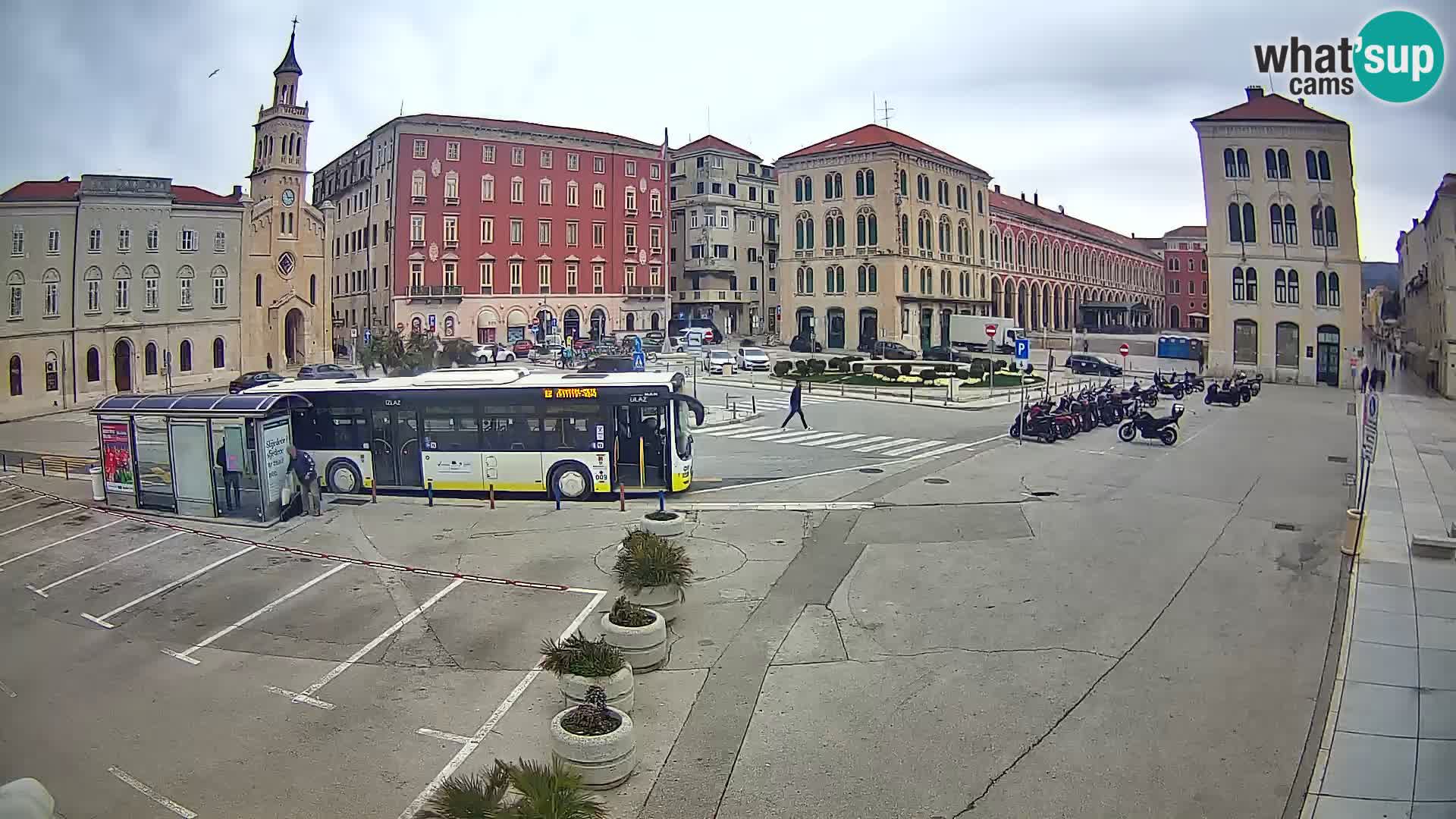 Webcam Split Riva – Prokurative | Trg Republike