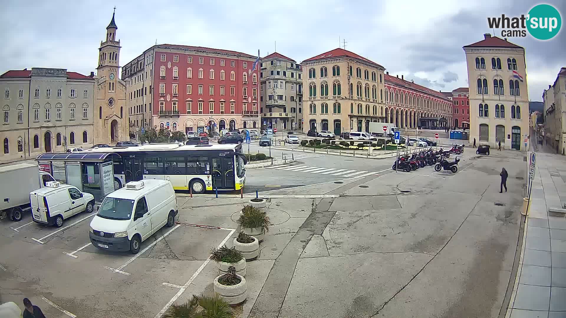 Webcam Split Riva – Prokurative | Trg Republike