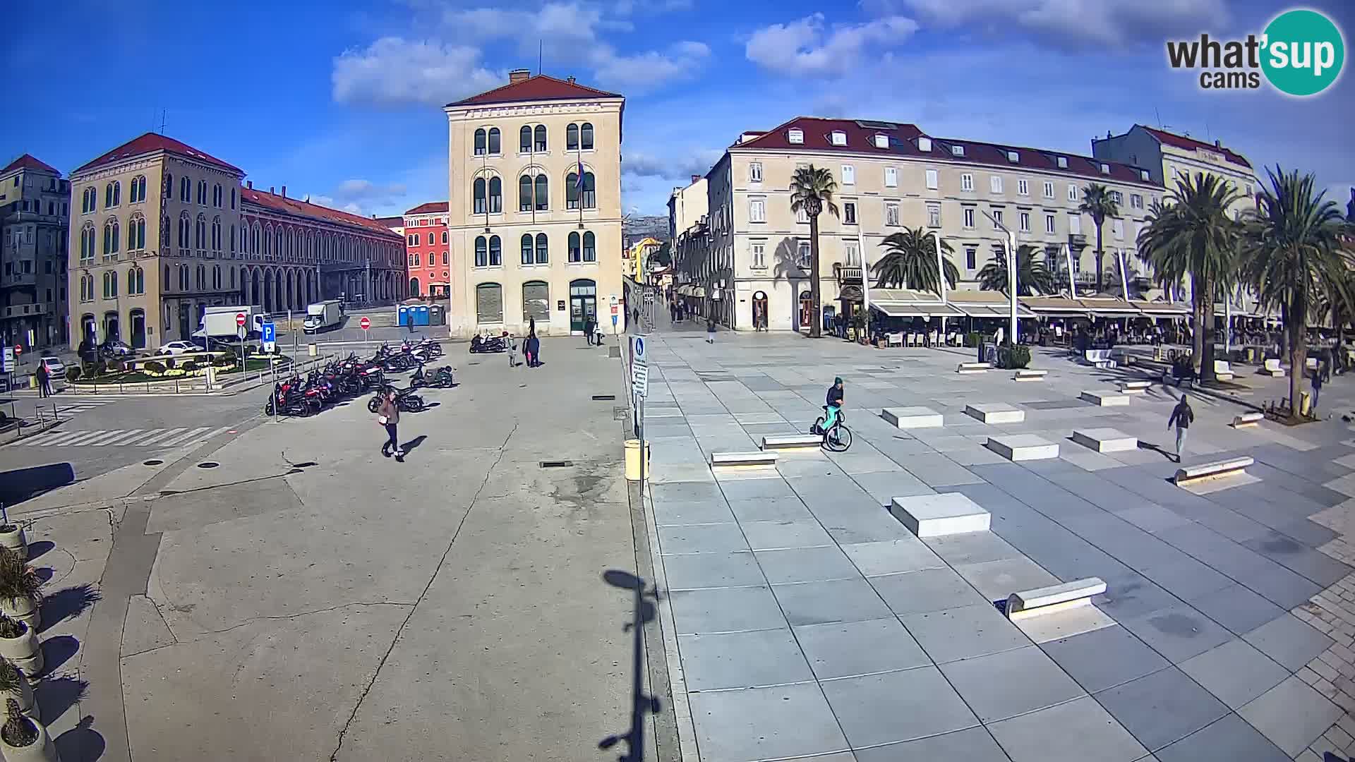Webcam Split Riva – Prokurative | Trg Republike