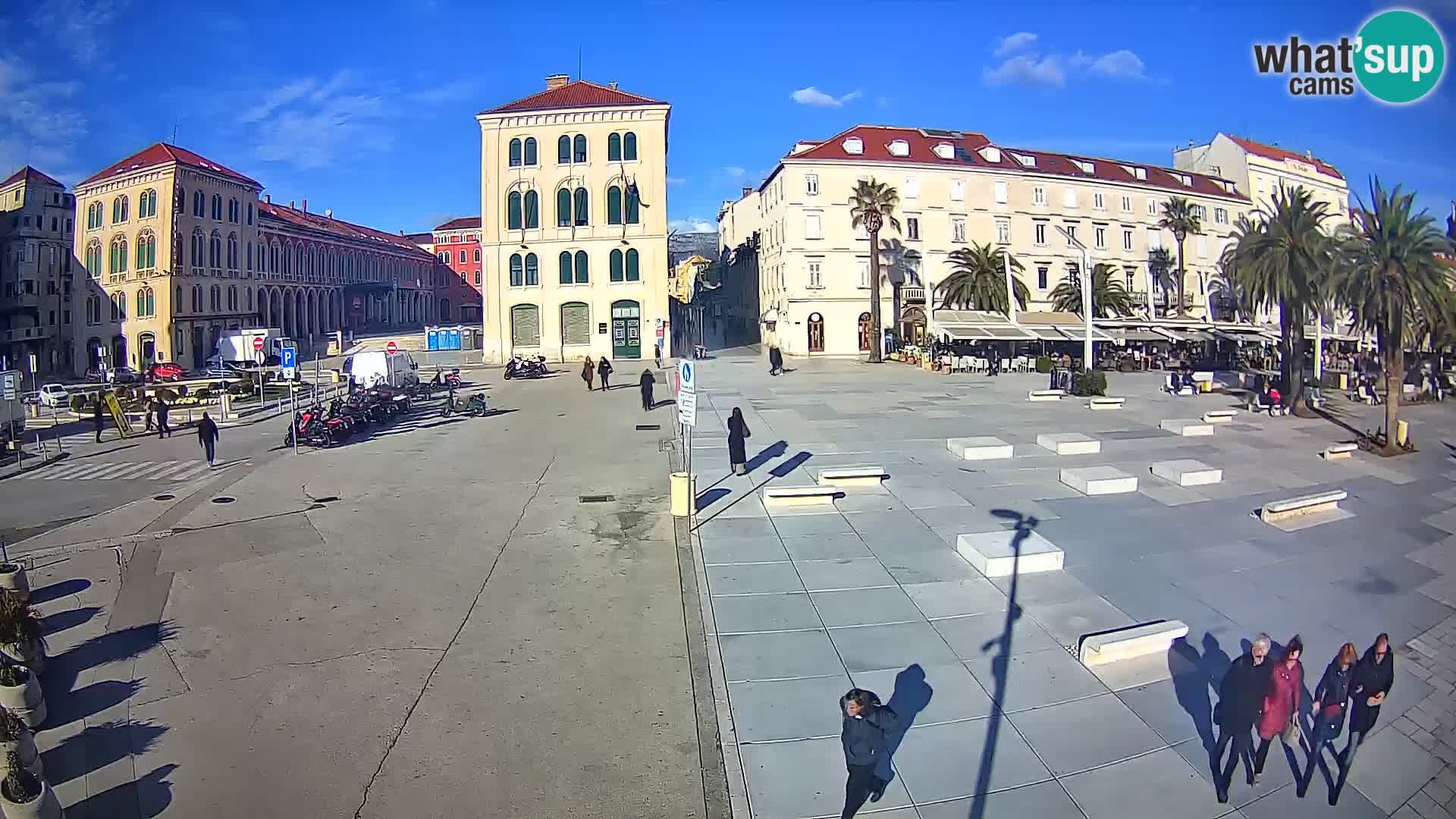 Live kamera Split Riva – Prokurative | Trg Republike