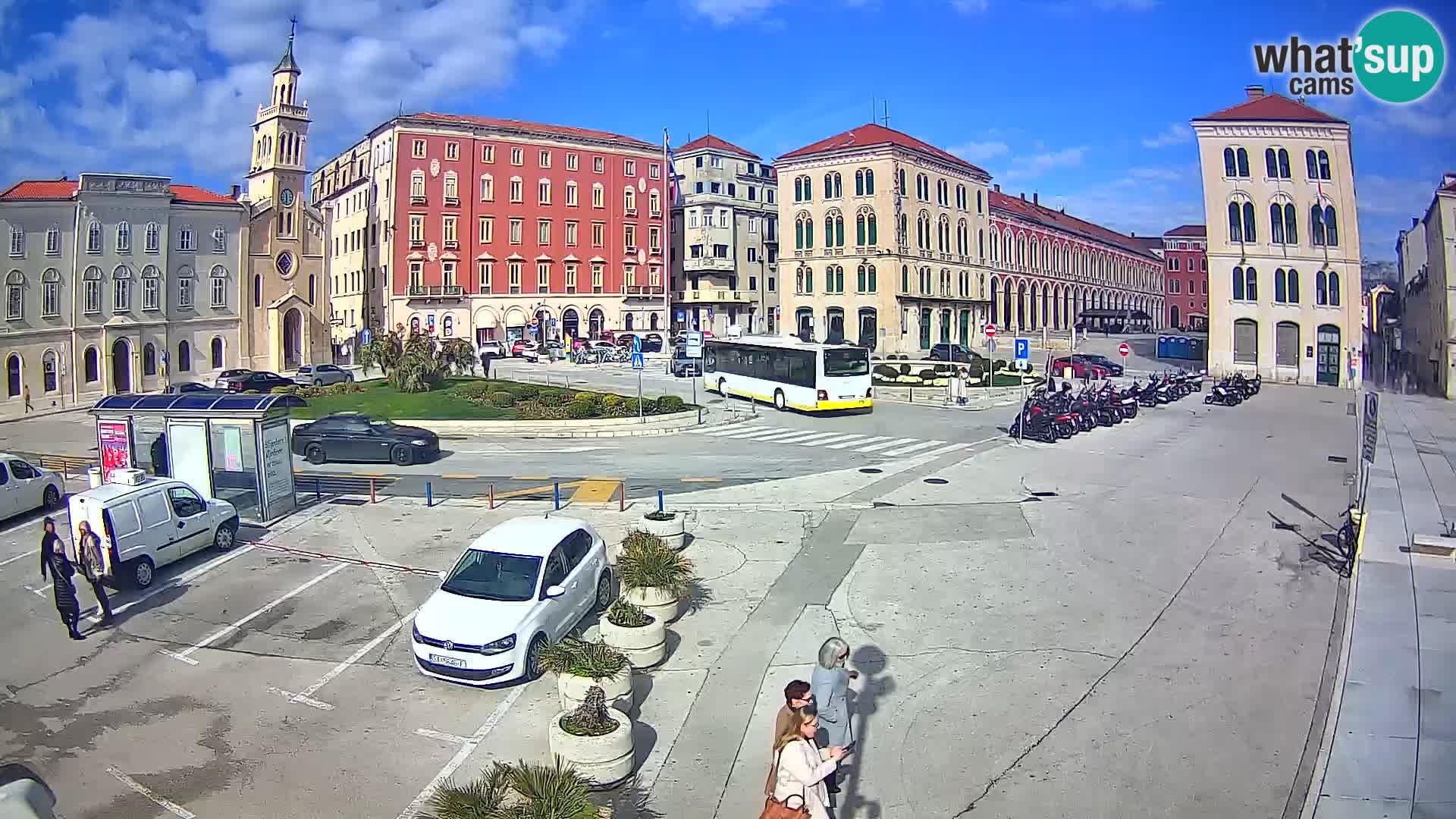 Webcam Split Riva – Prokurative | Trg Republike