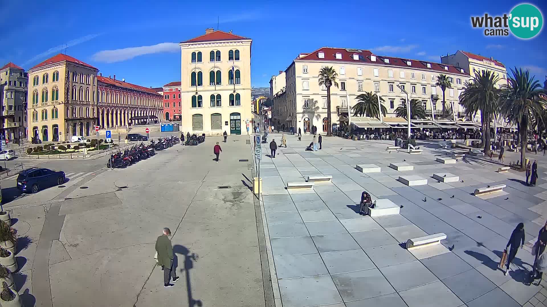 Webcam Split Riva – Prokurative | Trg Republike