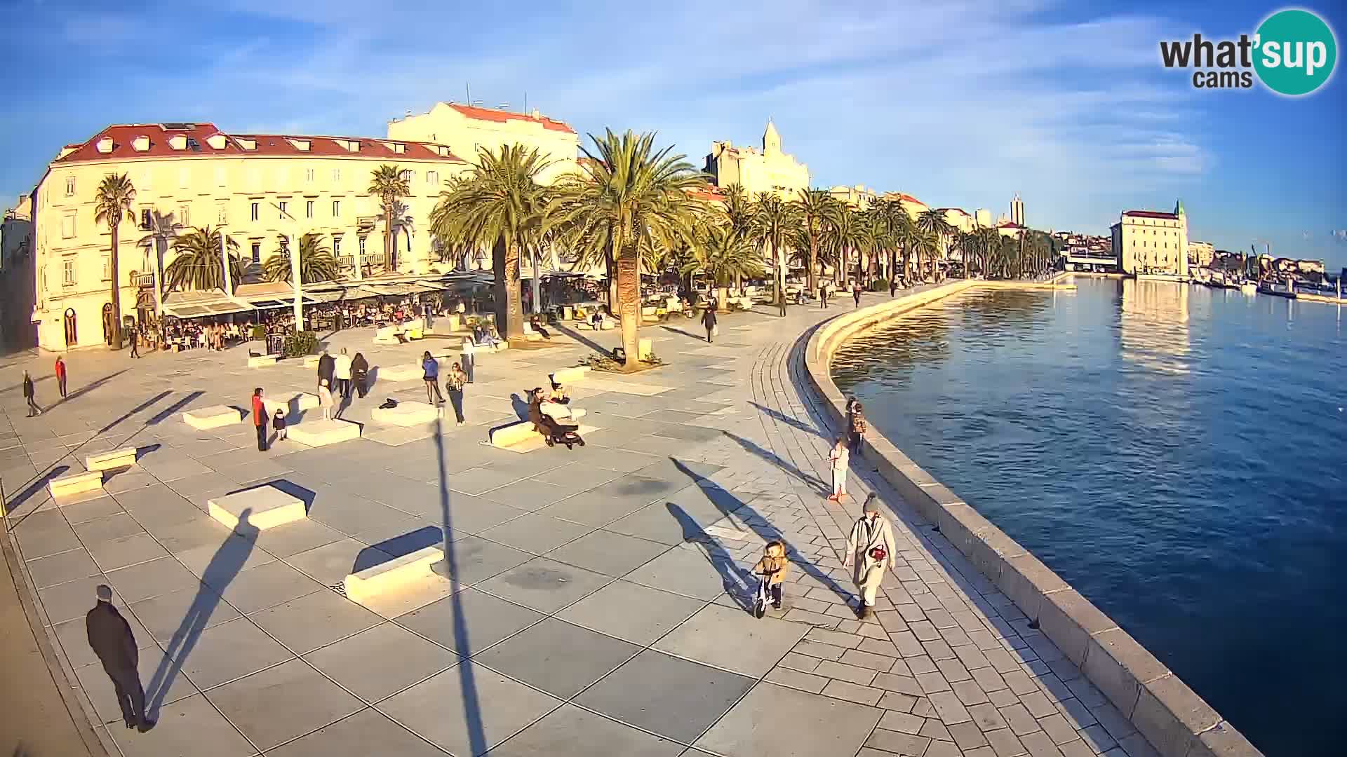 Webcam Split Riva – Prokurative | Trg Republike