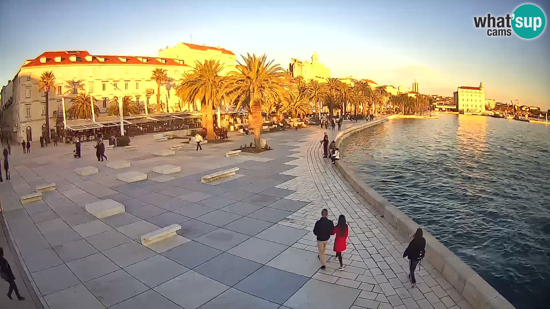 Webcam Split Riva – Prokurative | Trg Republike