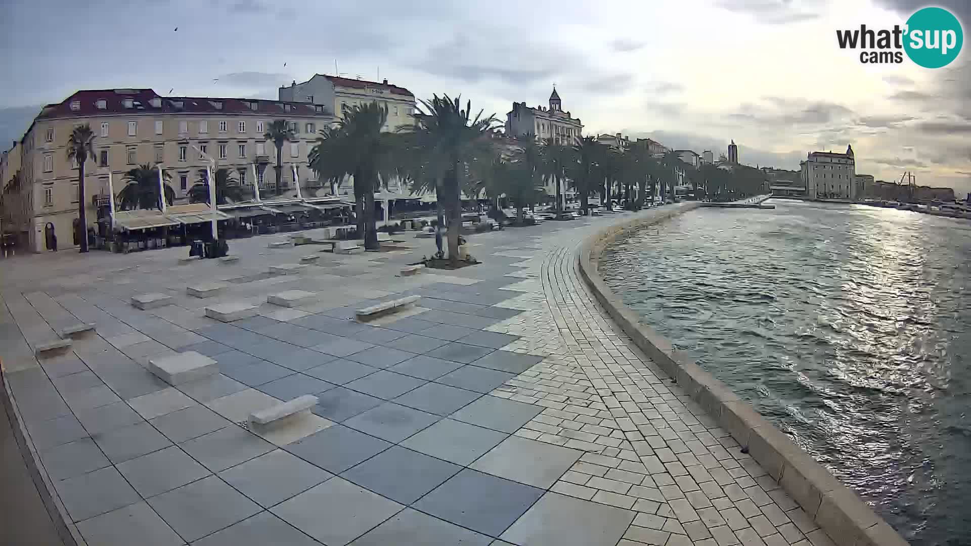 Webcam Split Riva – Prokurative | Trg Republike