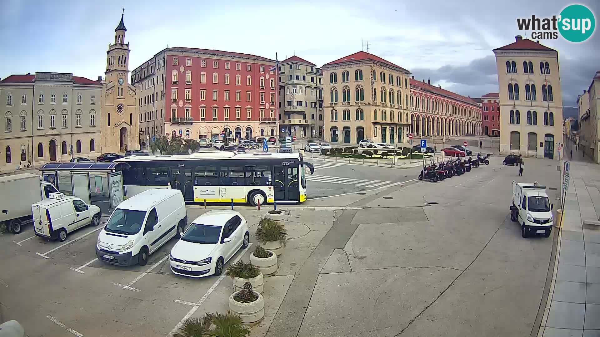Webcam Split Riva – Prokurative | Plaza de la República