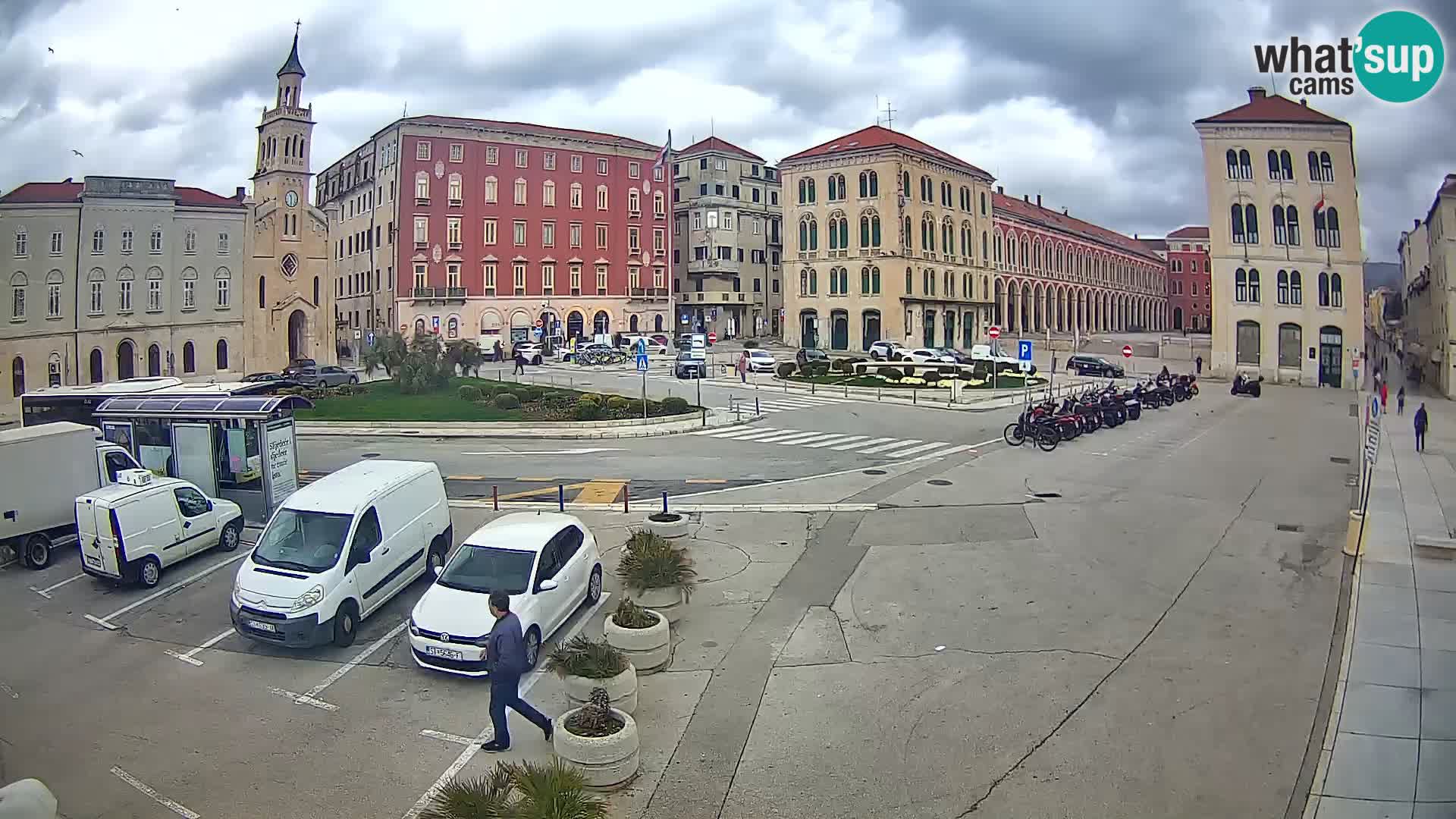 Live kamera Split Riva – Prokurative | Trg Republike