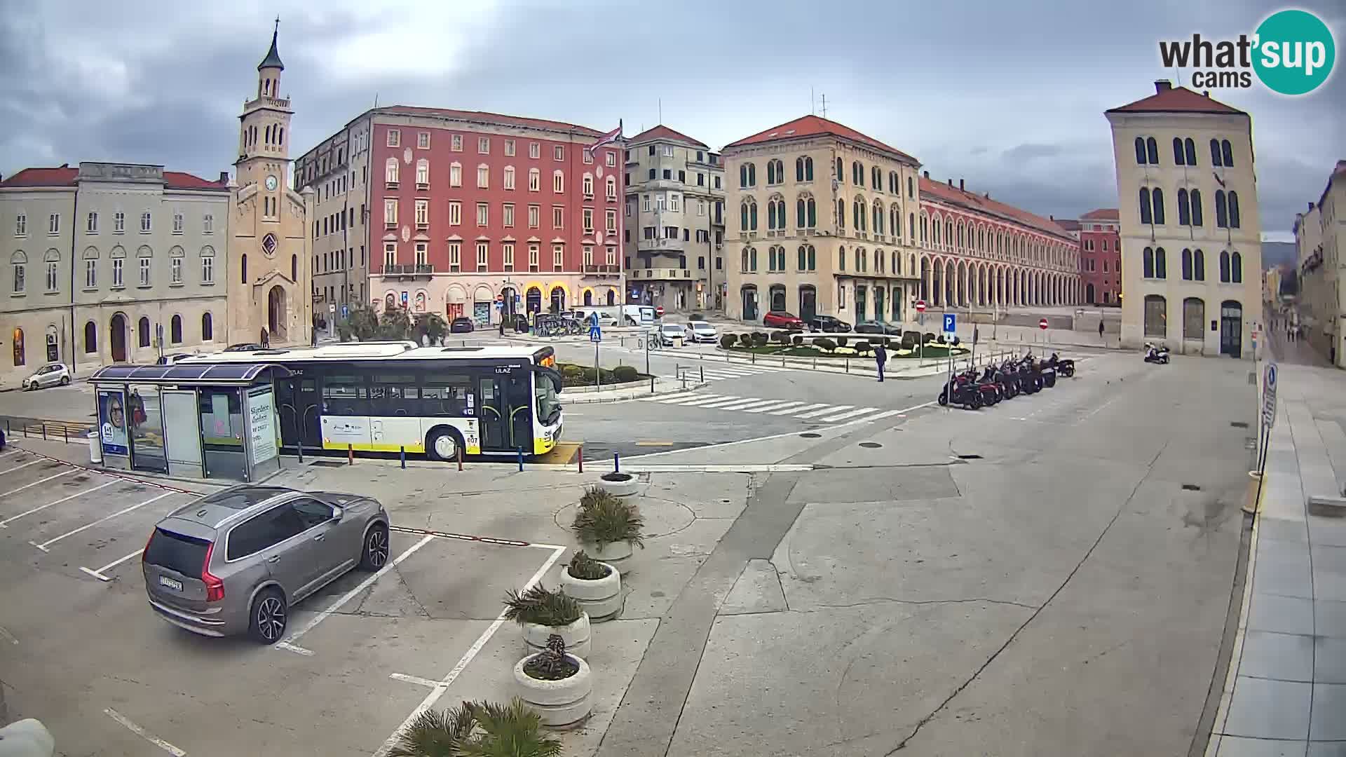 Webcam Split Riva – Prokurative | Trg Republike