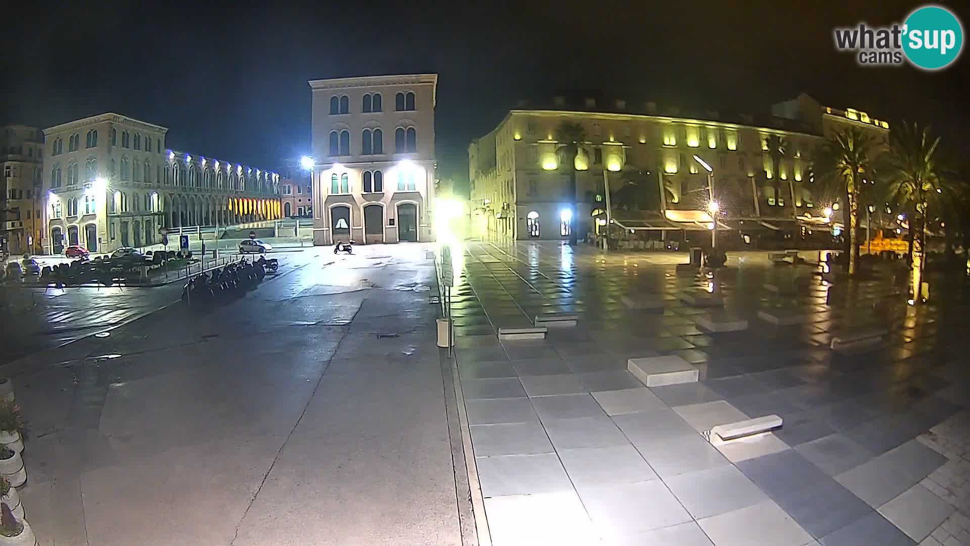 Webcam Spalato Riva – Prokurative | Piazza della Republika