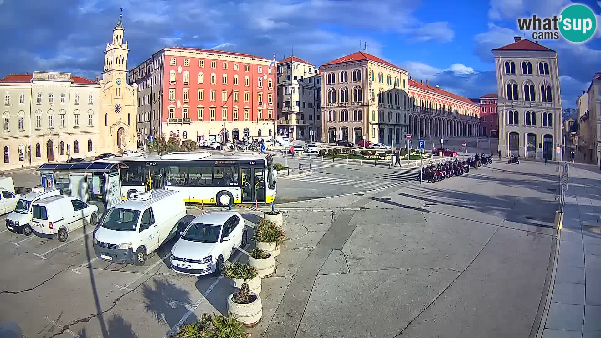 Webcam Split Riva – Prokurative | Trg Republike