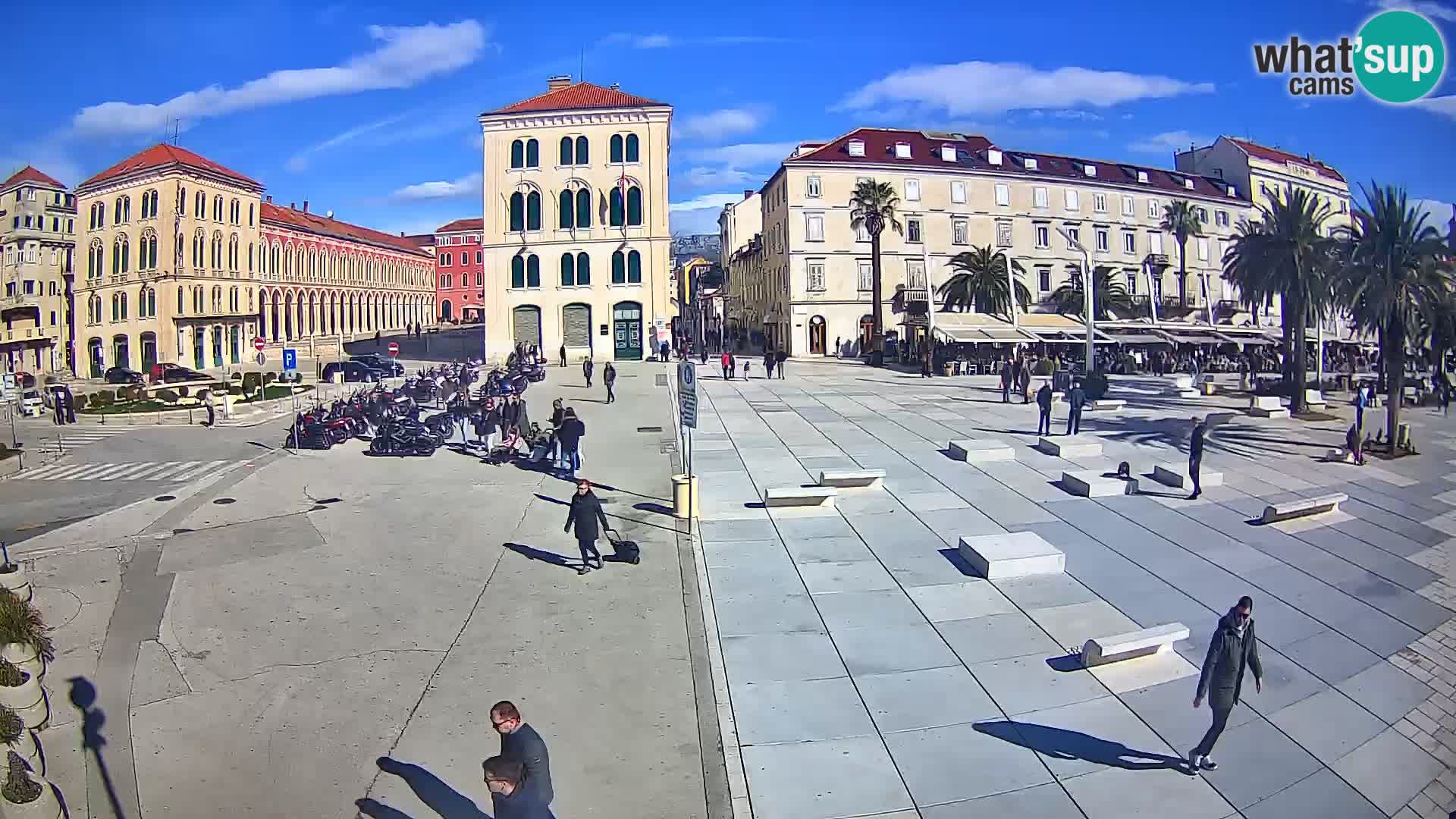 Live kamera Split Riva – Prokurative | Trg Republike