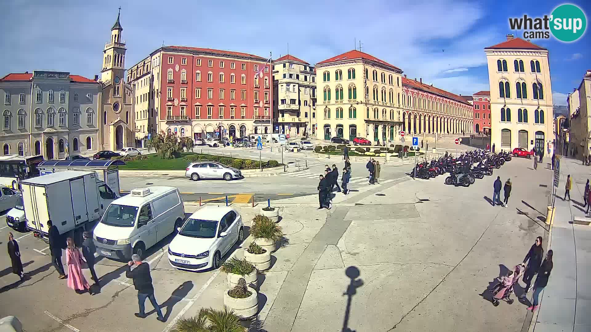 Webcam Split Riva – Prokurative | Plaza de la República