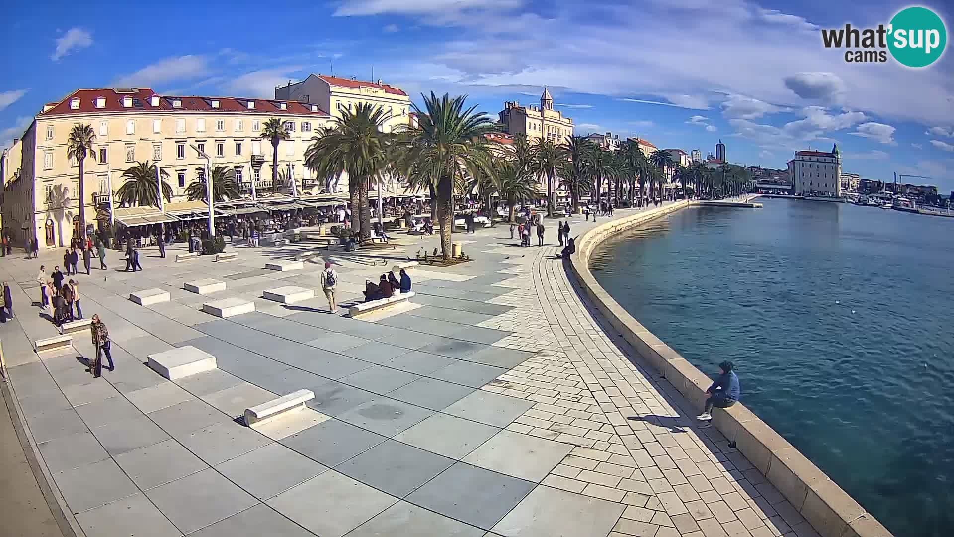 Split kamera Riva – Prokurative | Trg Republike