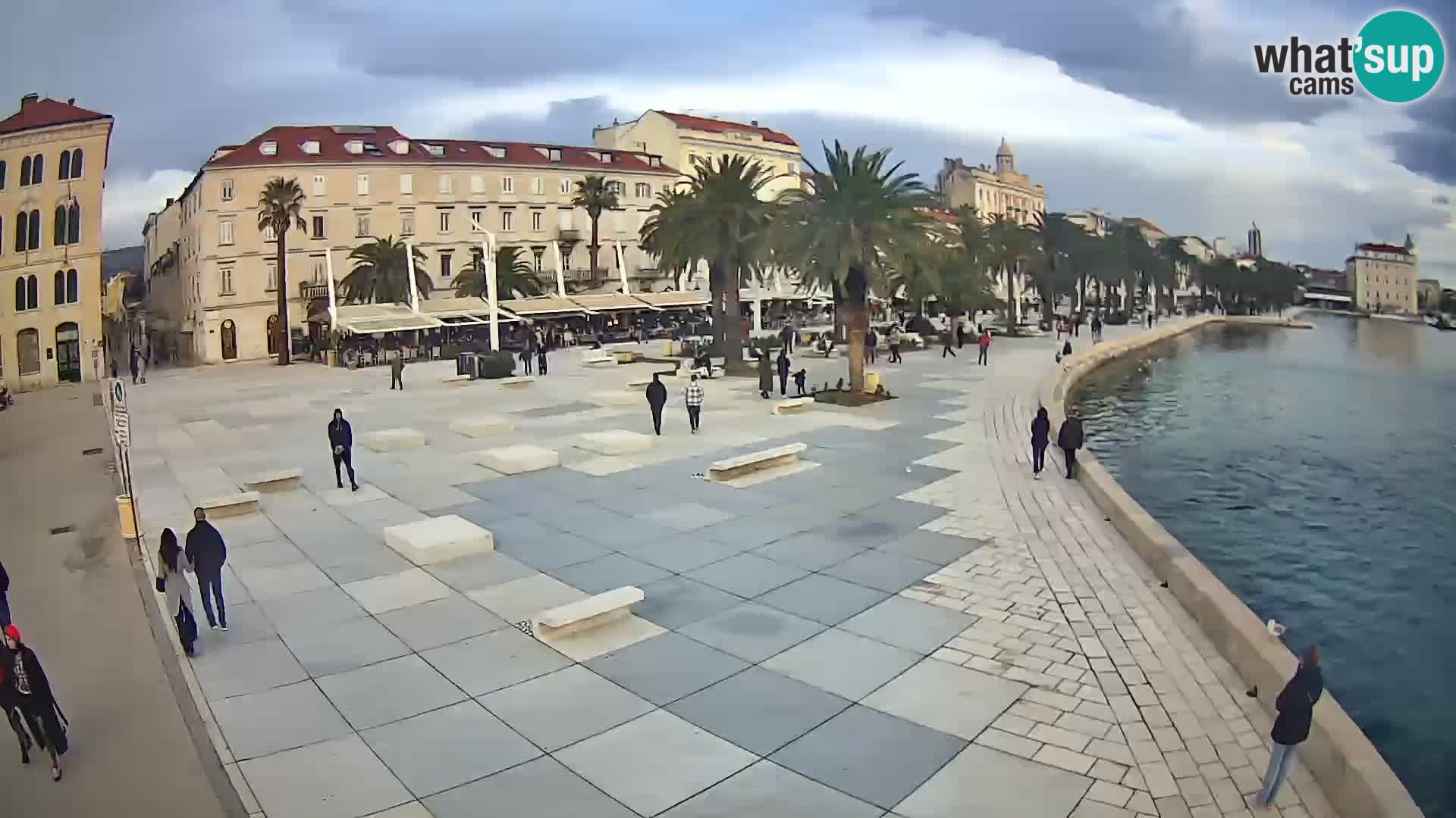 Webcam Split Riva – Prokurative | Trg Republike