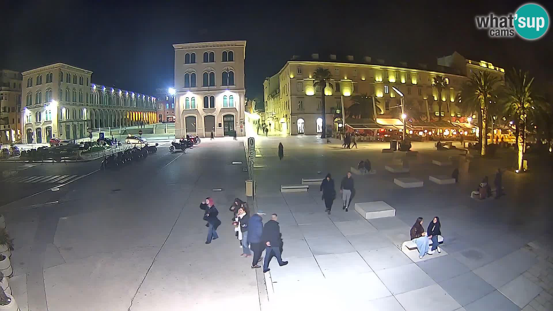 Webcam Spalato Riva – Prokurative | Piazza della Republika