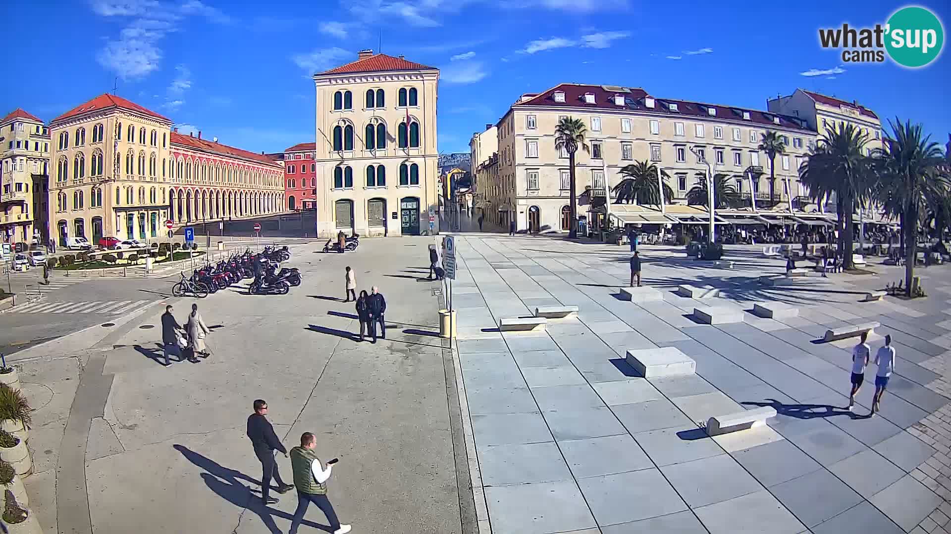 Live kamera Split Riva – Prokurative | Trg Republike
