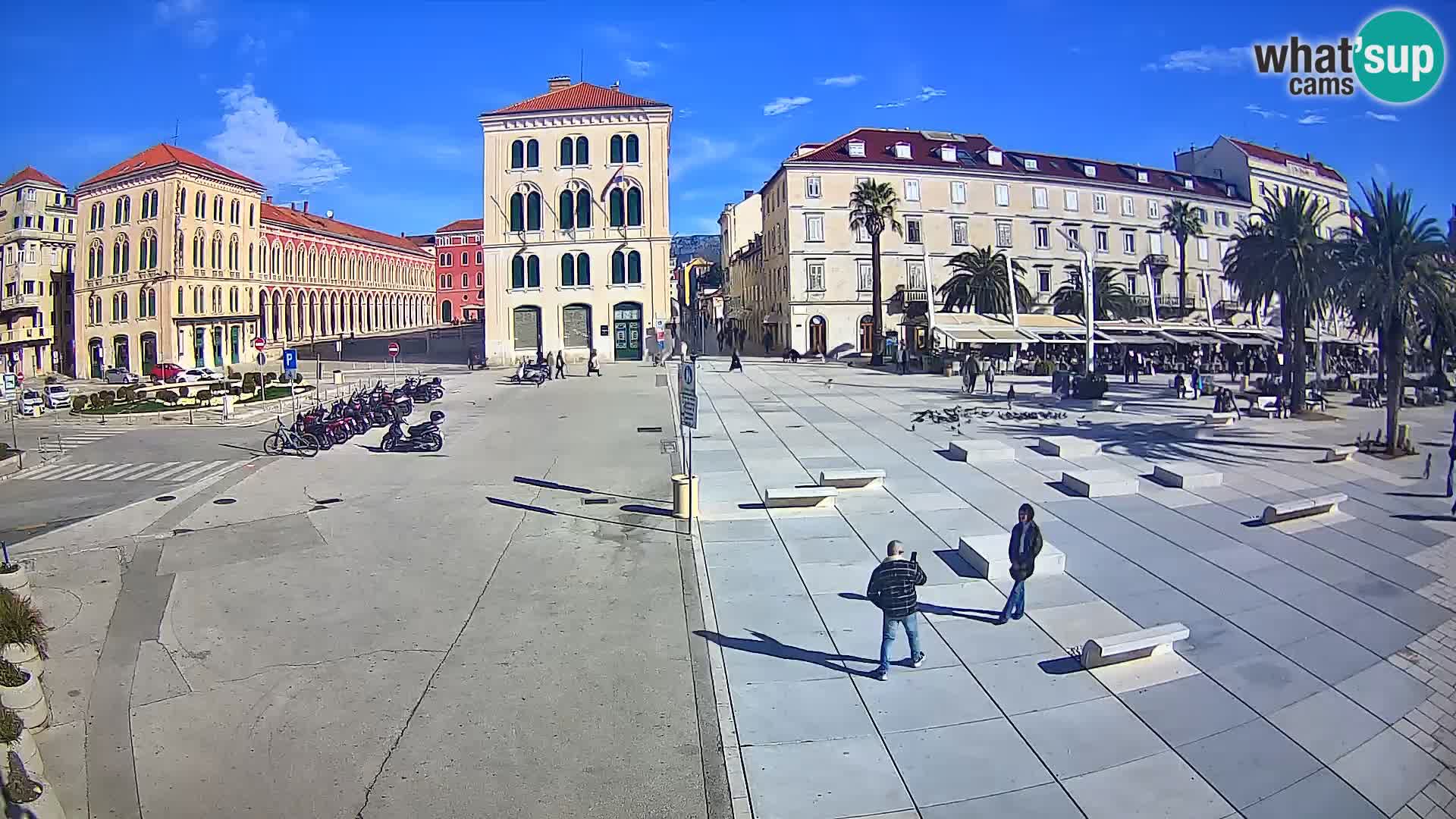 Live kamera Split Riva – Prokurative | Trg Republike