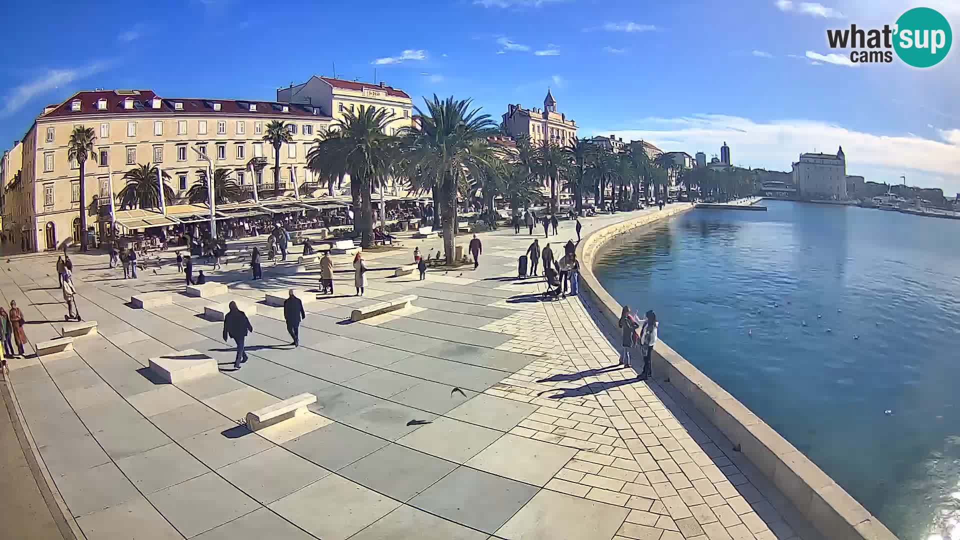 Webcam Split Riva – Prokurative | Plaza de la República
