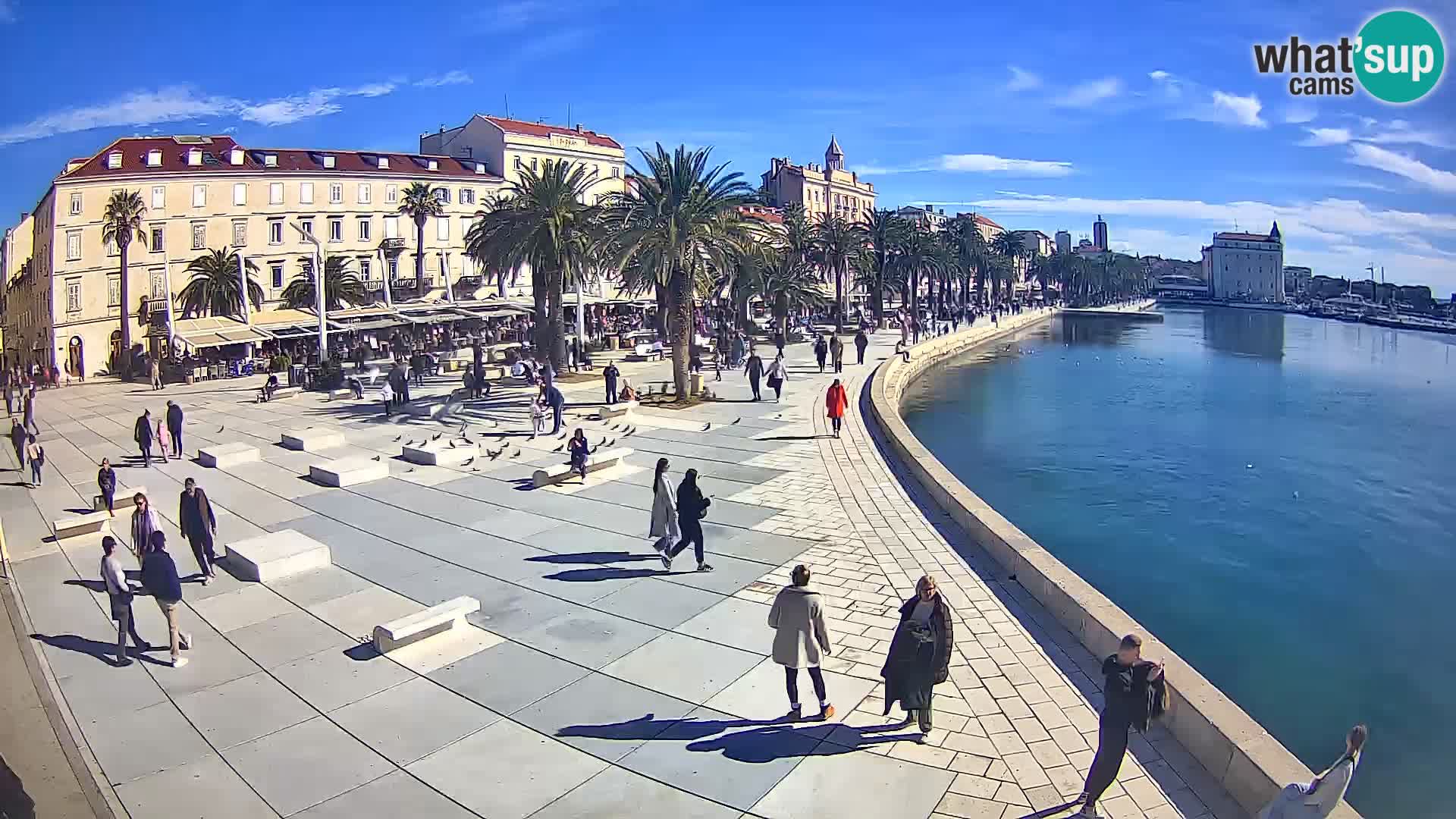 Split kamera Riva – Prokurative | Trg Republike