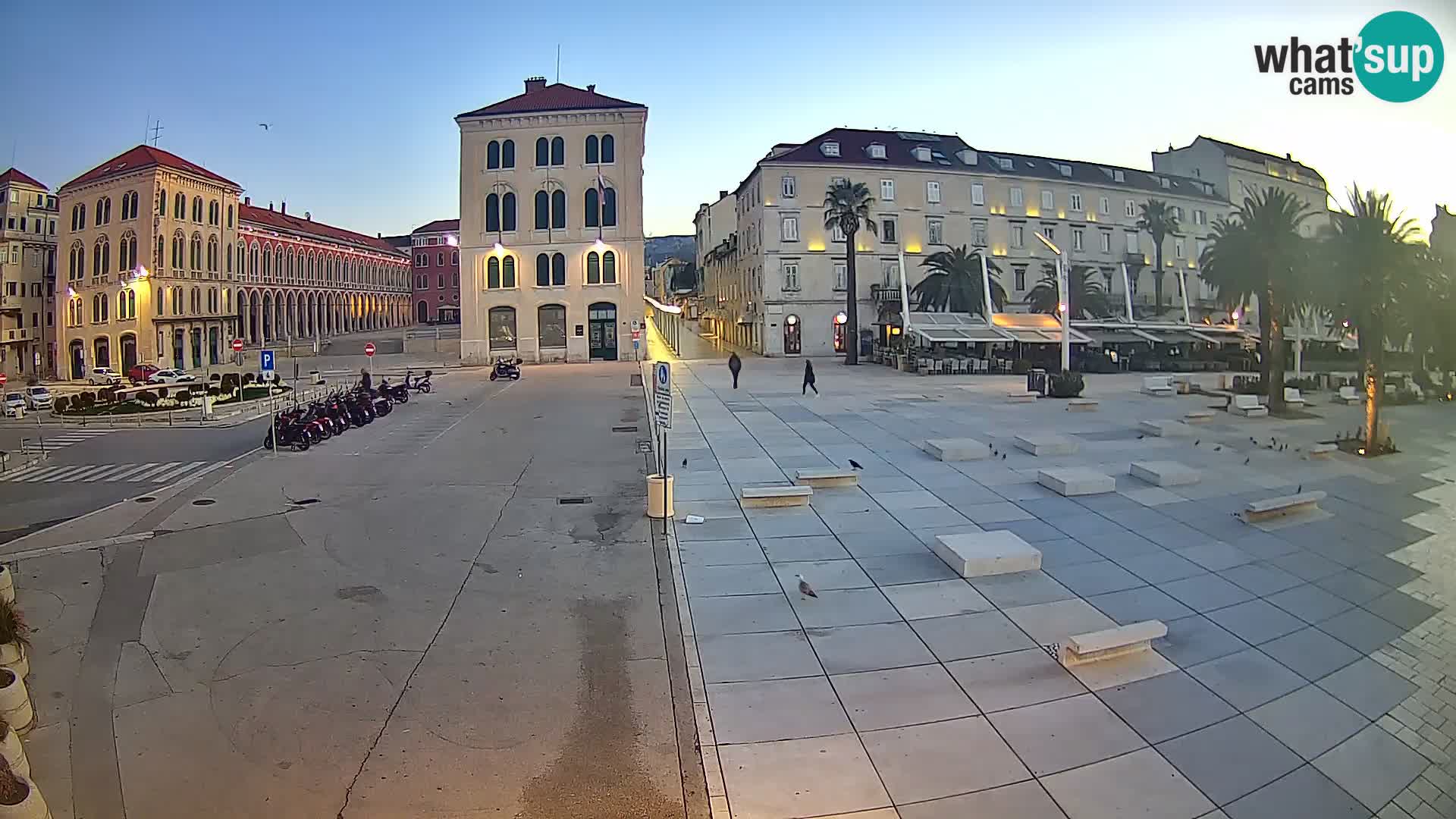 Webcam Split Riva – Prokurative | Plaza de la República