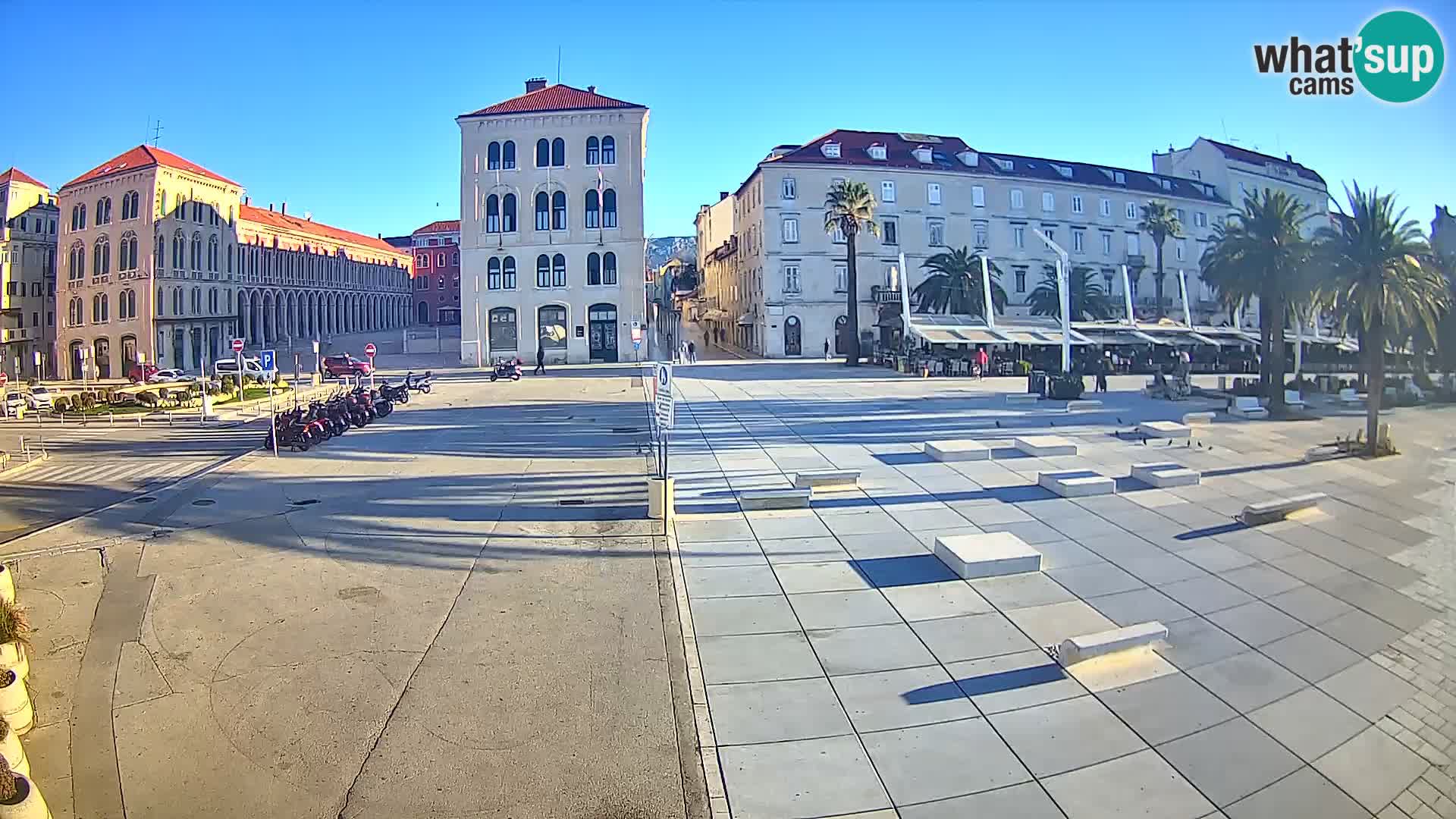 Webcam Split Riva – Prokurative | Trg Republike