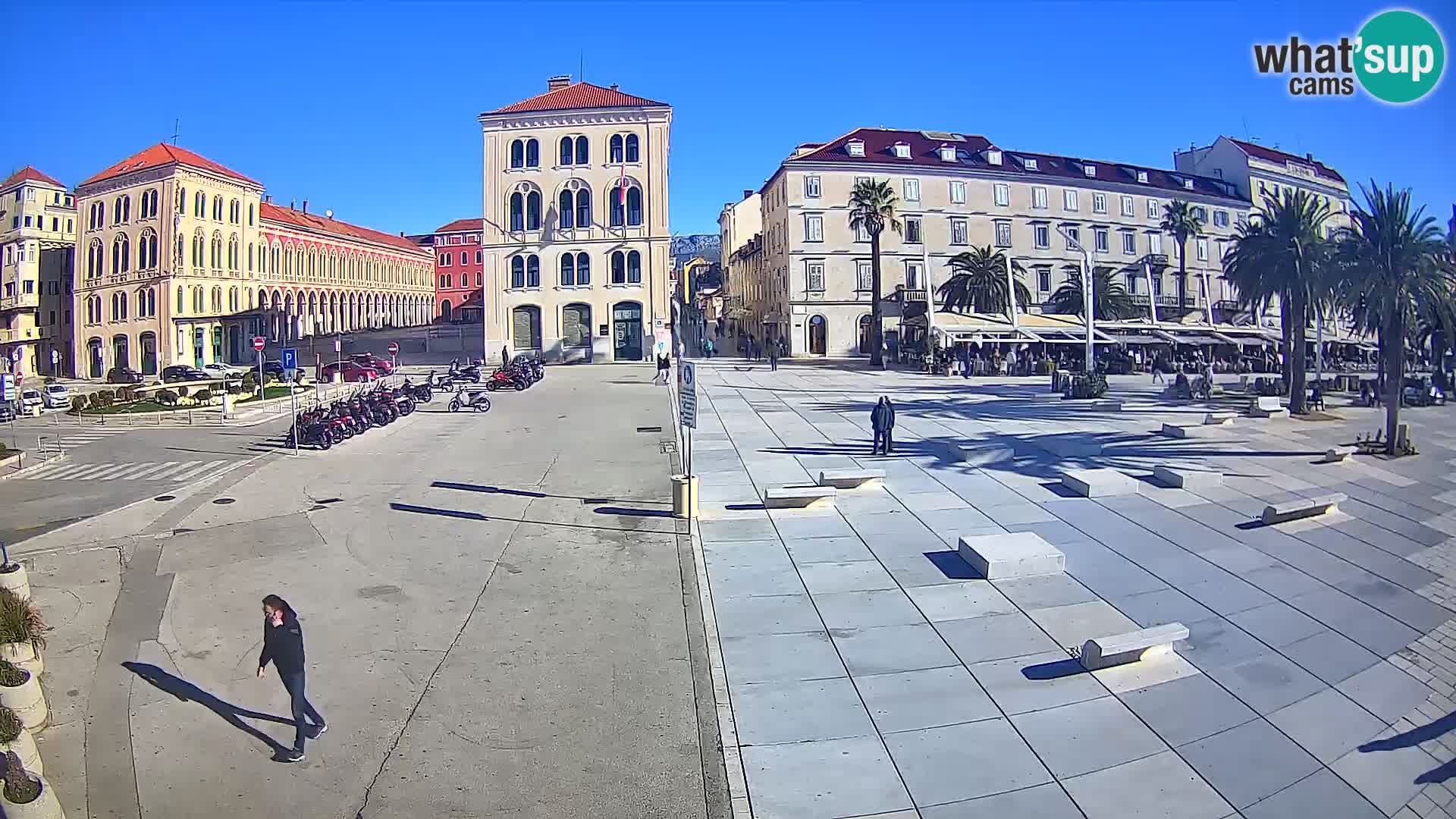 Webcam Split Riva – Prokurative | Trg Republike