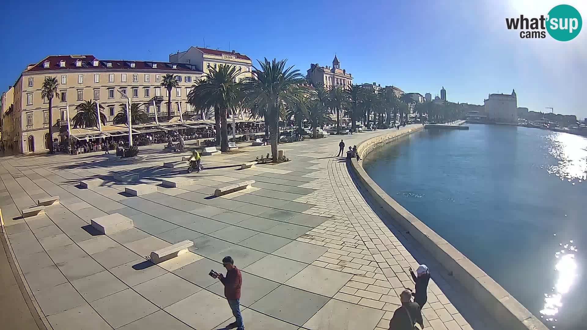 Webcam Spalato Riva – Prokurative | Piazza della Republika