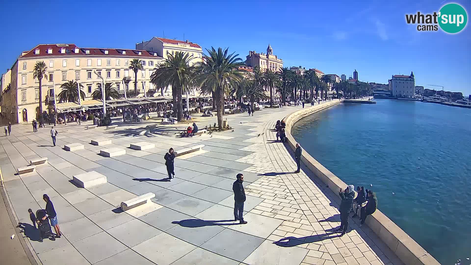 Webcam Split Riva – Prokurative | Plaza de la República