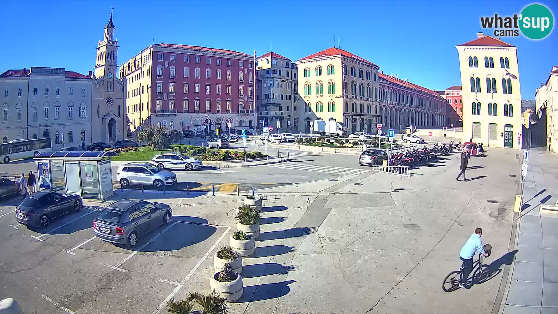 Webcam Split Riva – Prokurative | Trg Republike