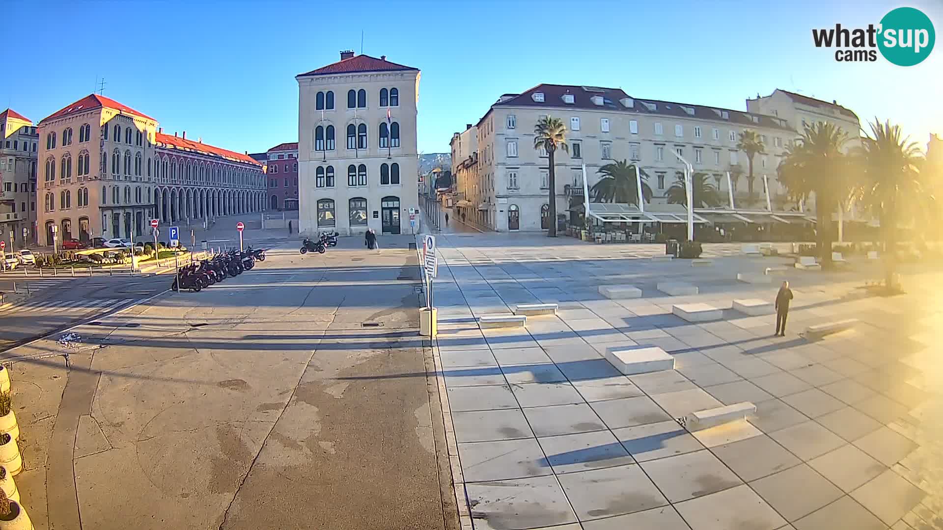 Webcam Split Riva – Prokurative | Trg Republike