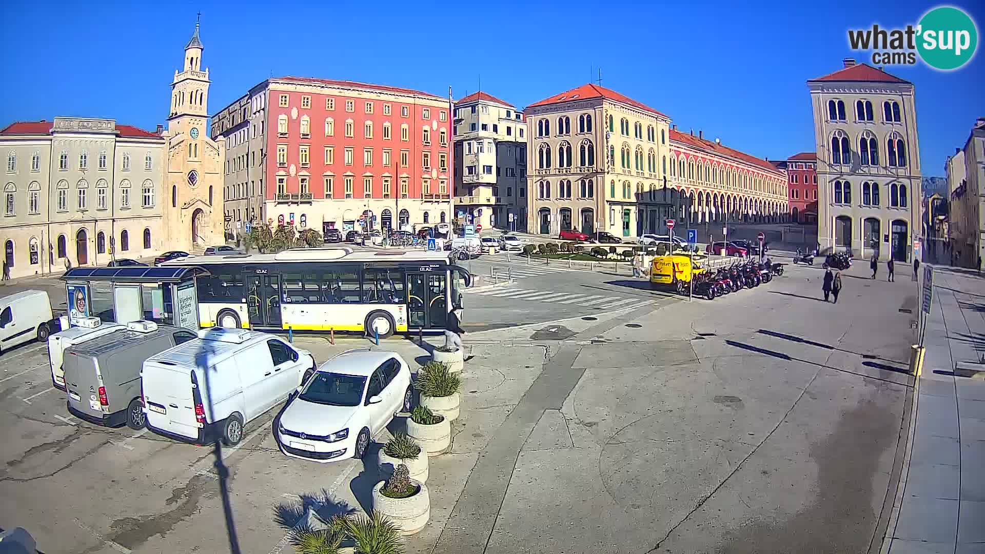 Webcam Split Riva – Prokurative | Trg Republike