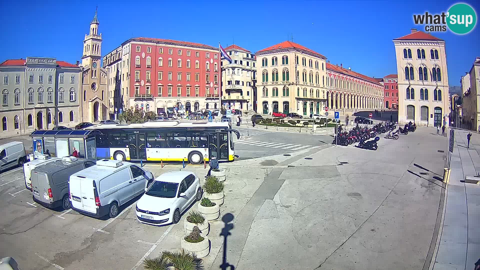 Webcam Split Riva – Prokurative | Trg Republike