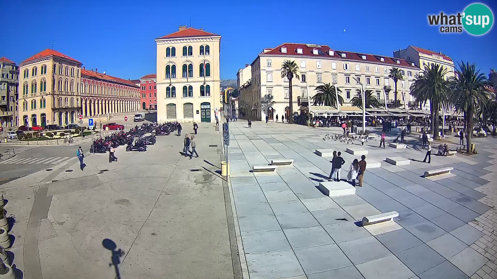 Webcam Split Riva – Prokurative | Trg Republike